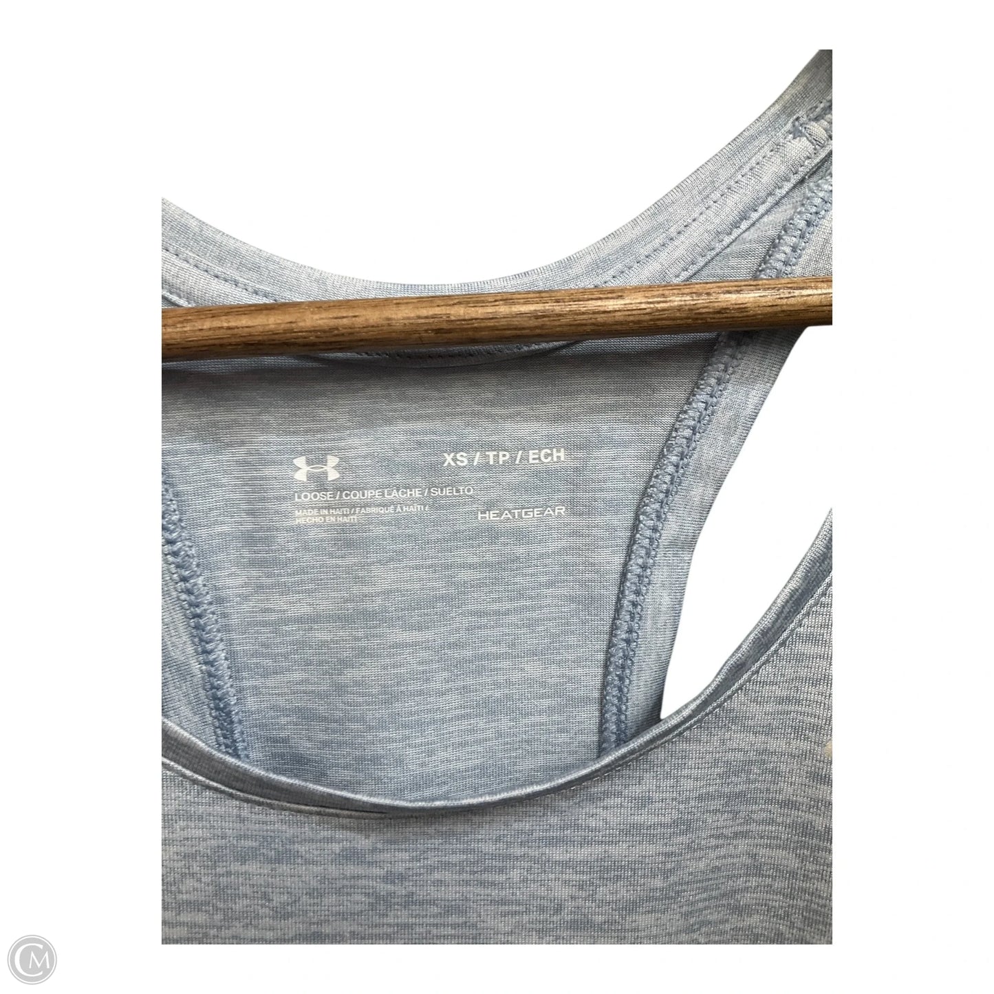 Athletic Tank Top By Under Armour In Blue, Size: Xs