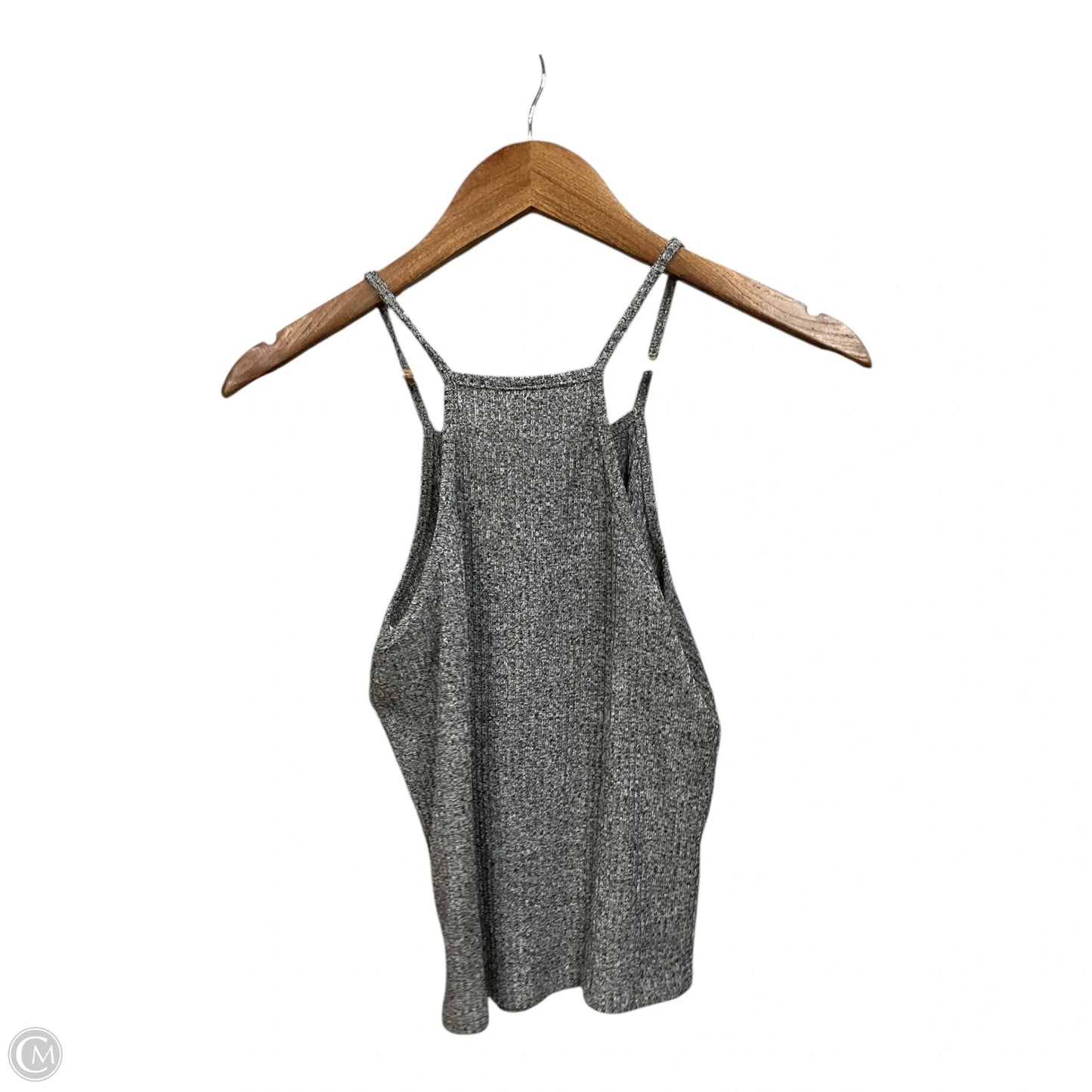 Top Sleeveless By Poetry In Grey, Size: Xl