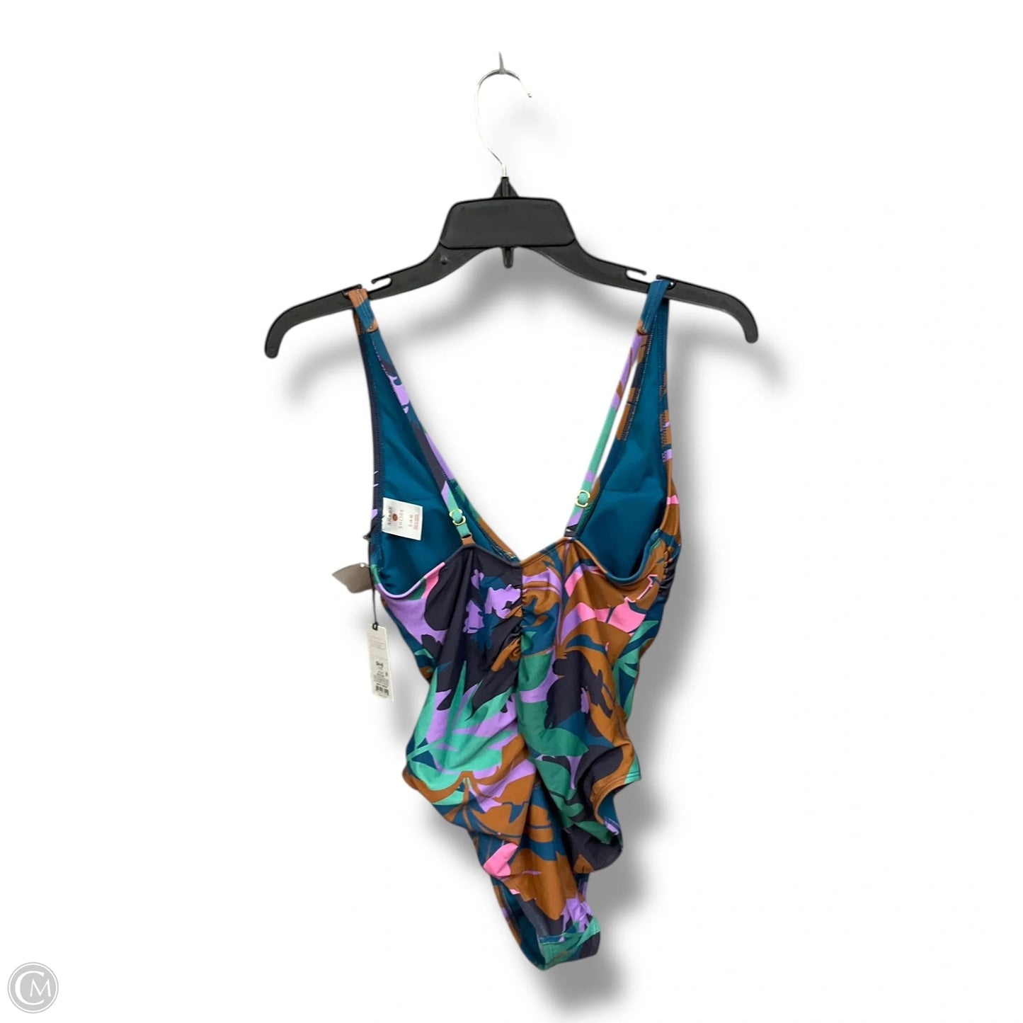 Swimsuit By Shade & Shore In Tropical Print, Size: S