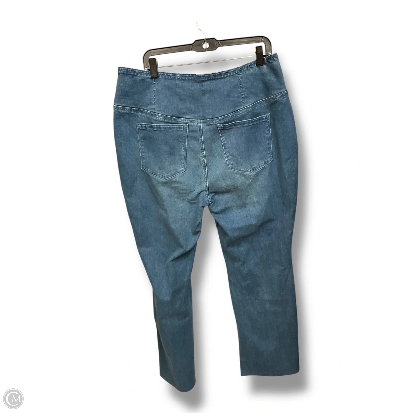 Jeans Flared By Clothes Mentor In Blue Denim, Size: 26