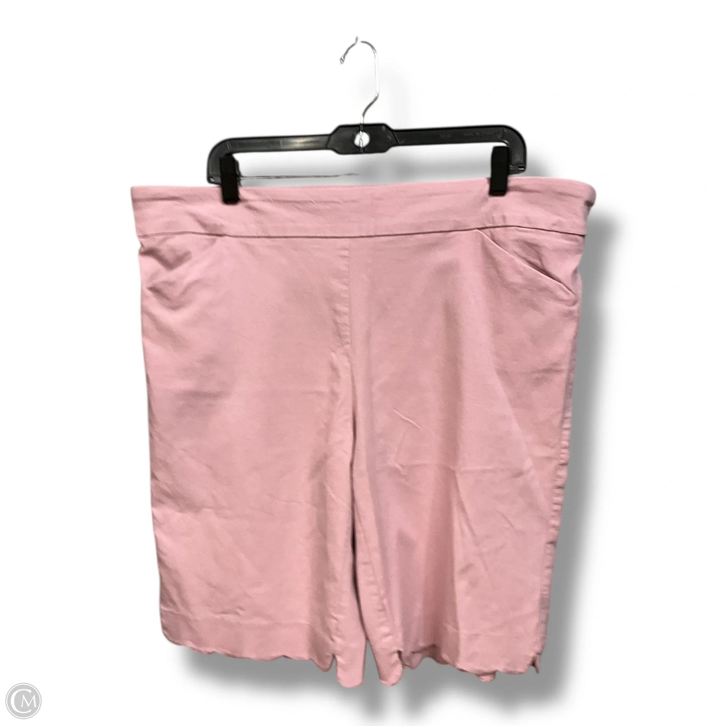 Shorts By Coral Bay In Pink, Size: 20