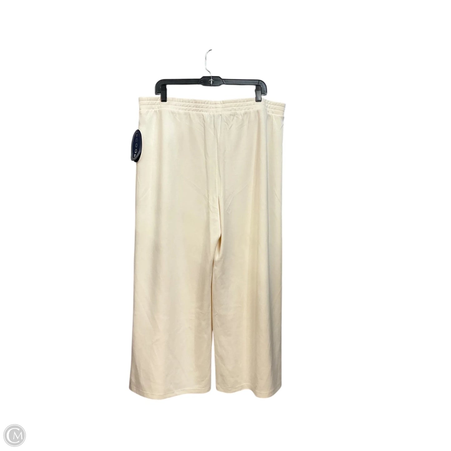 Pants Lounge By Scoop In Cream, Size: 16