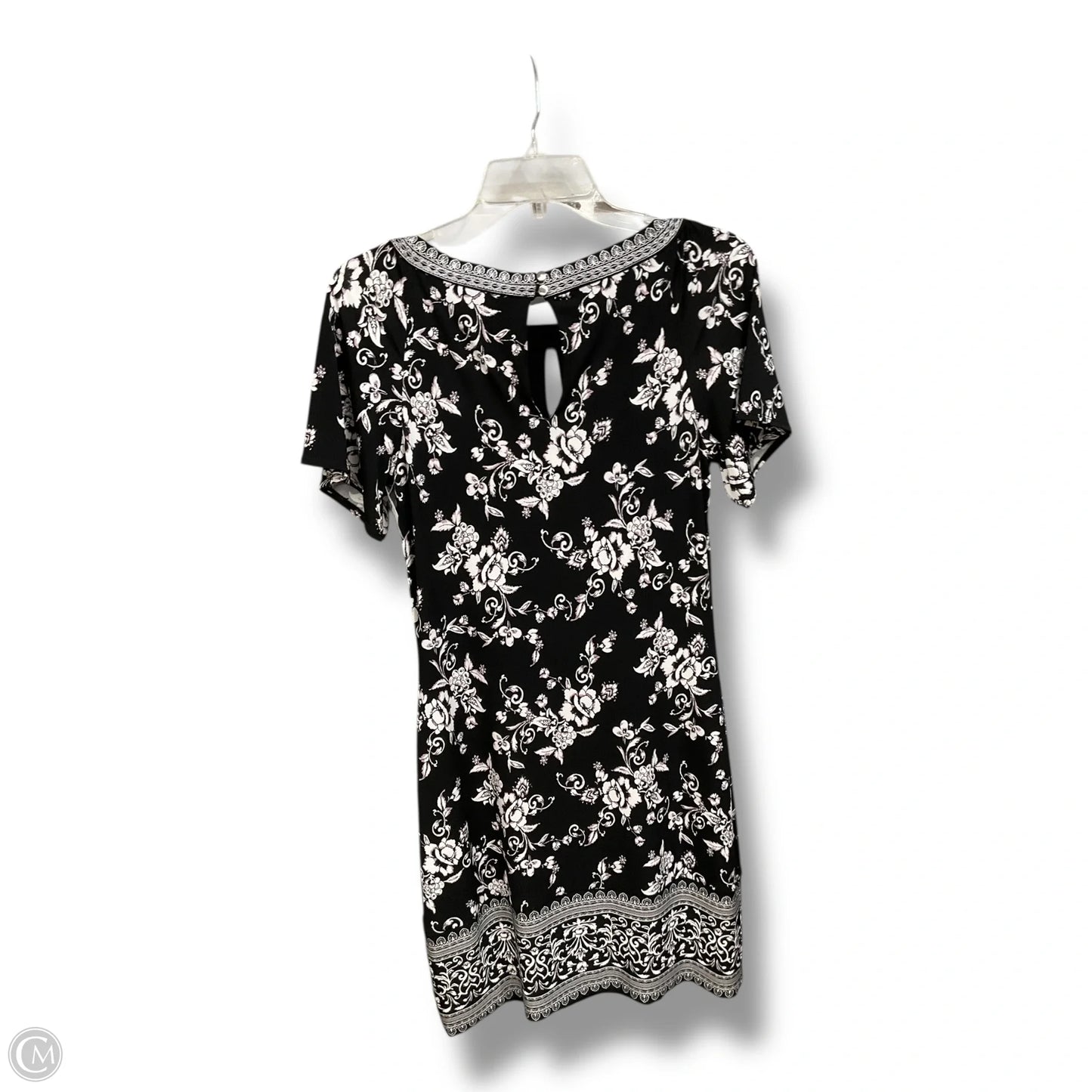 Dress Casual Short By White House Black Market In Floral Print, Size: Xs