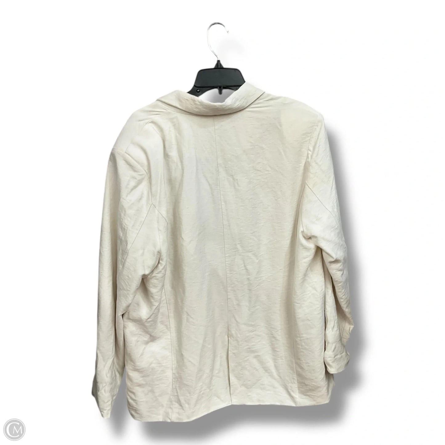 Blazer By Clothes Mentor In Camouflage Print, Size: 1x