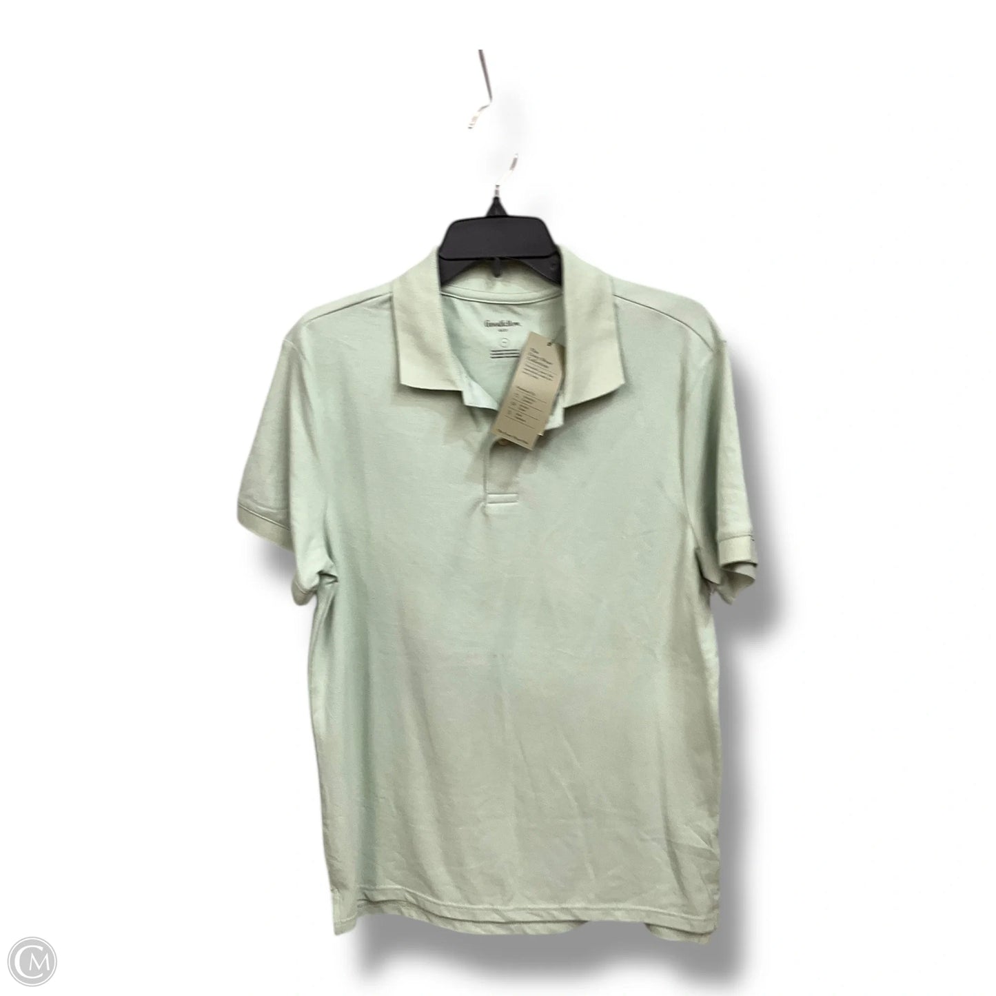 Top Short Sleeve By Clothes Mentor In Green, Size: M