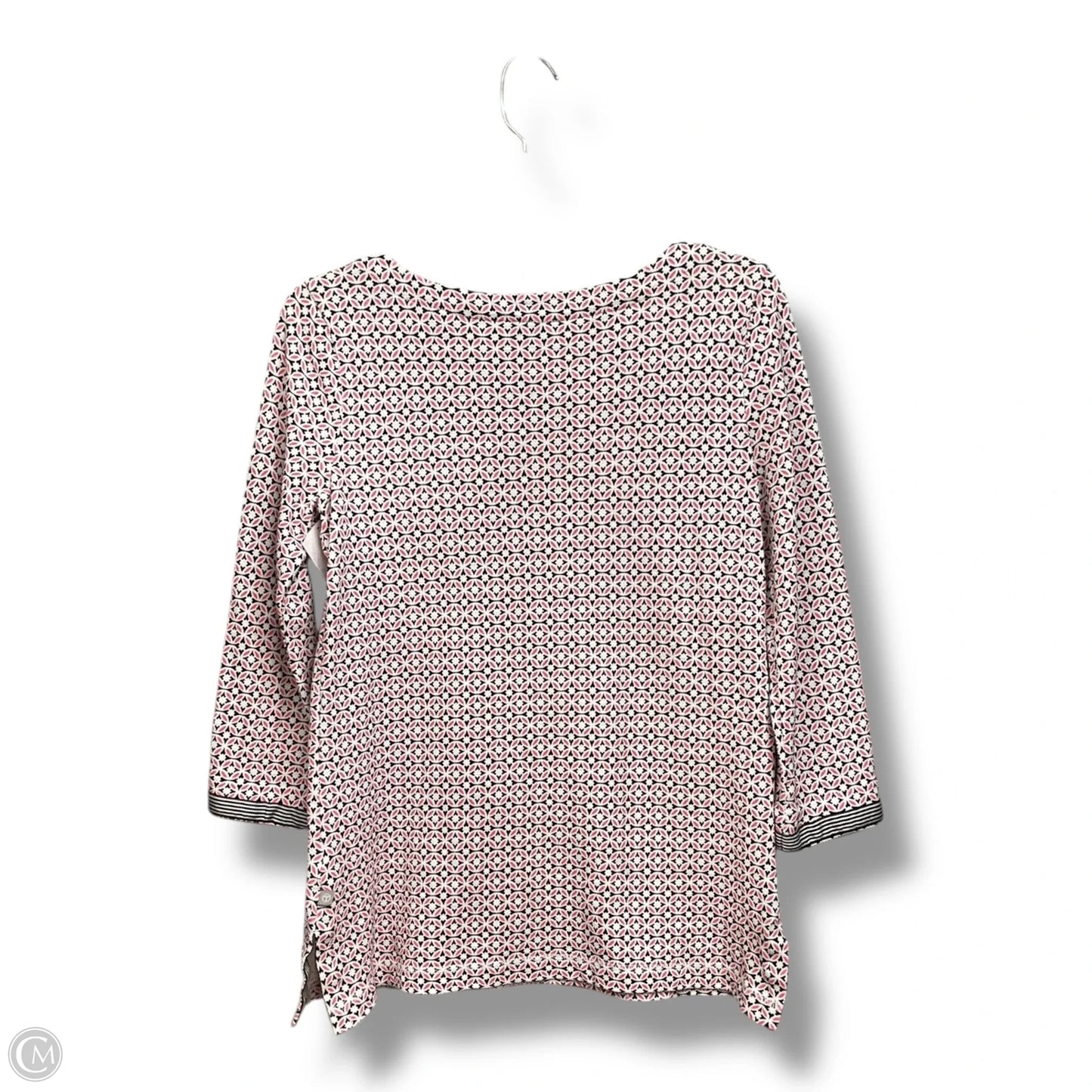 Top 3/4 Sleeve By Talbots In Multi-colored, Size: S