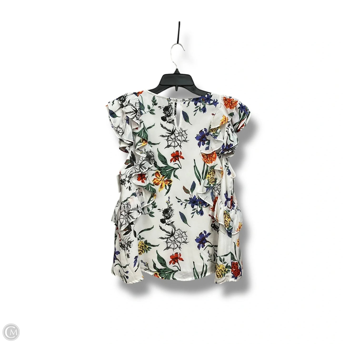 Top Sleeveless By Clothes Mentor In Floral Print, Size: M