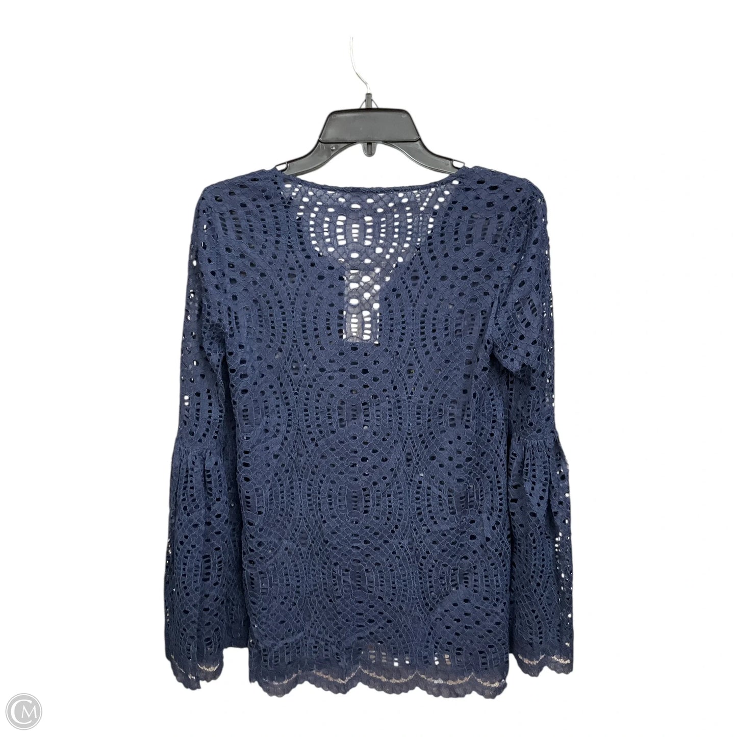 Top Long Sleeve By Michael By Michael Kors In Navy, Size: Xs