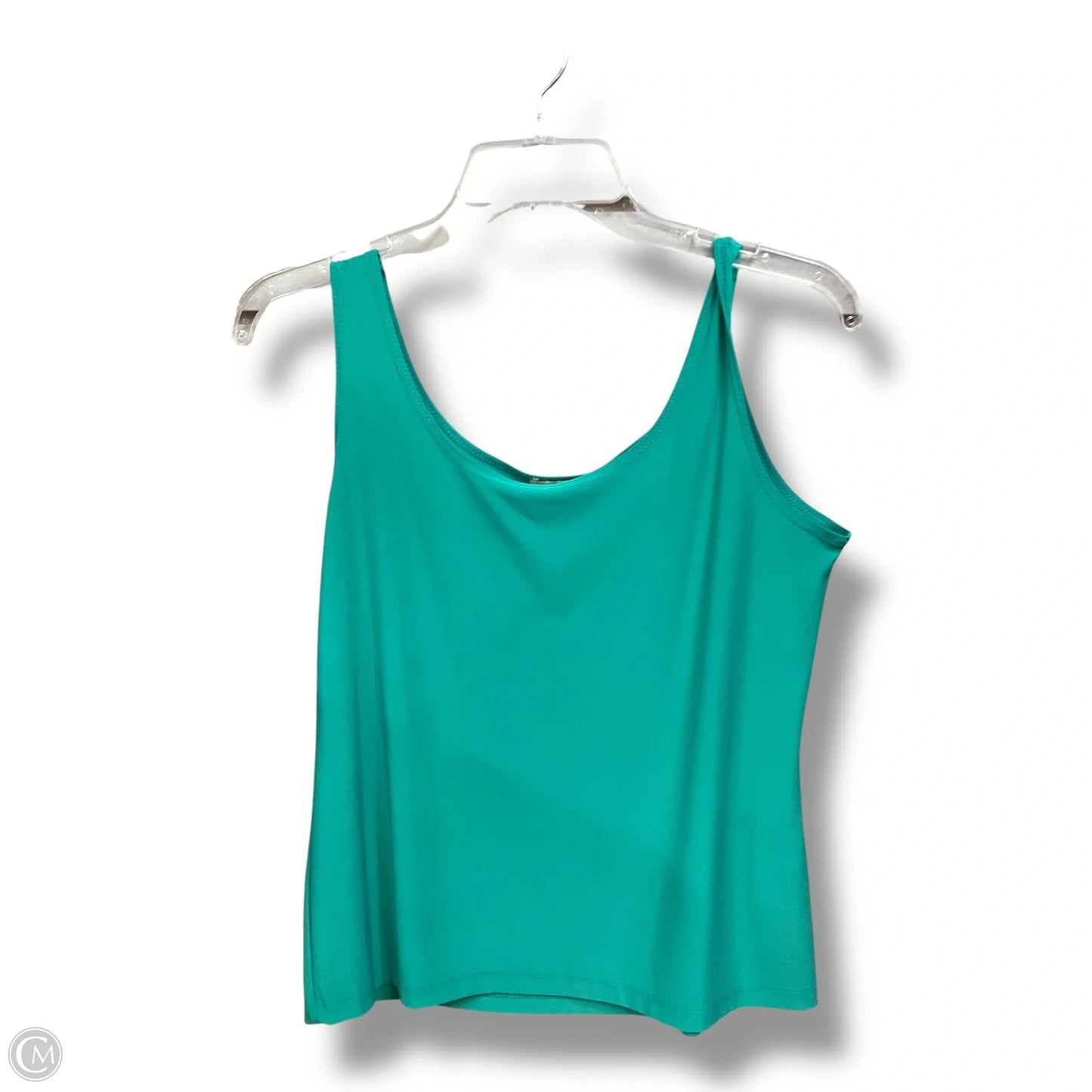 Top Sleeveless By Appleseeds In Green, Size: M