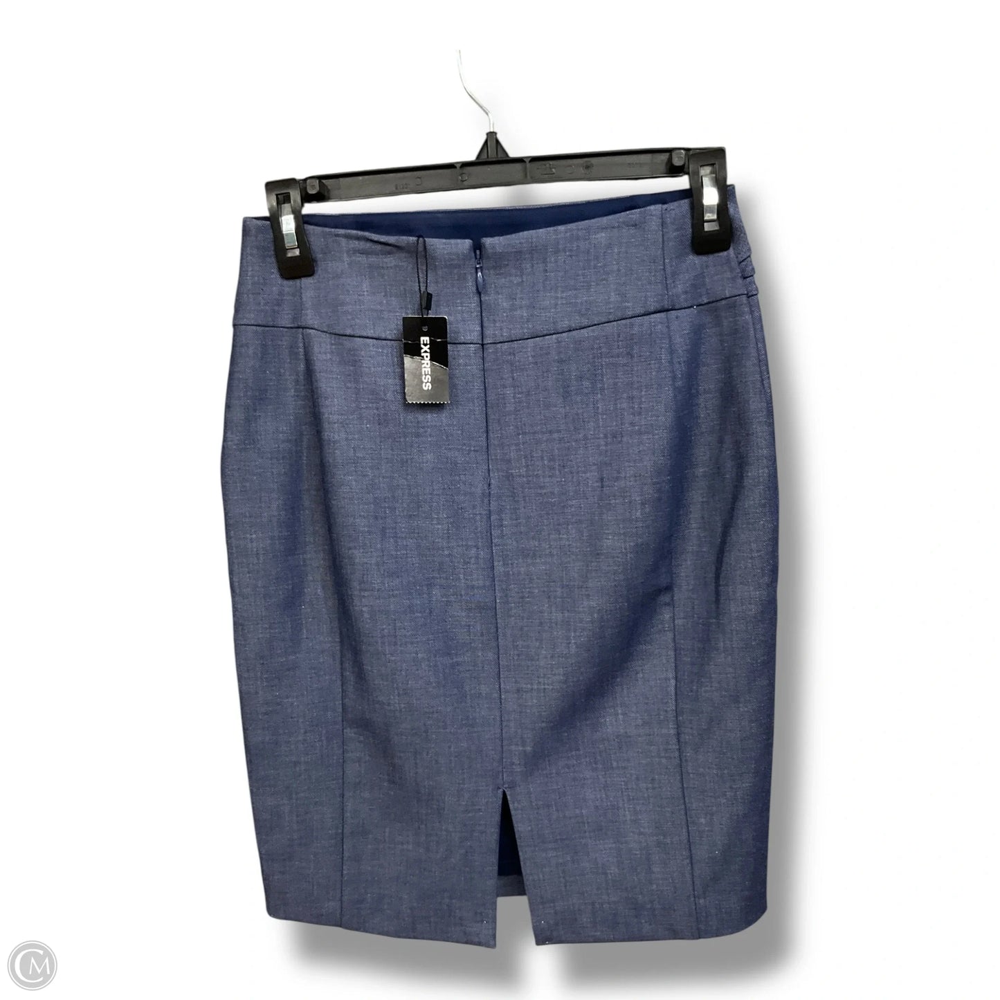 Skirt Mini & Short By Express In Blue, Size: Xs