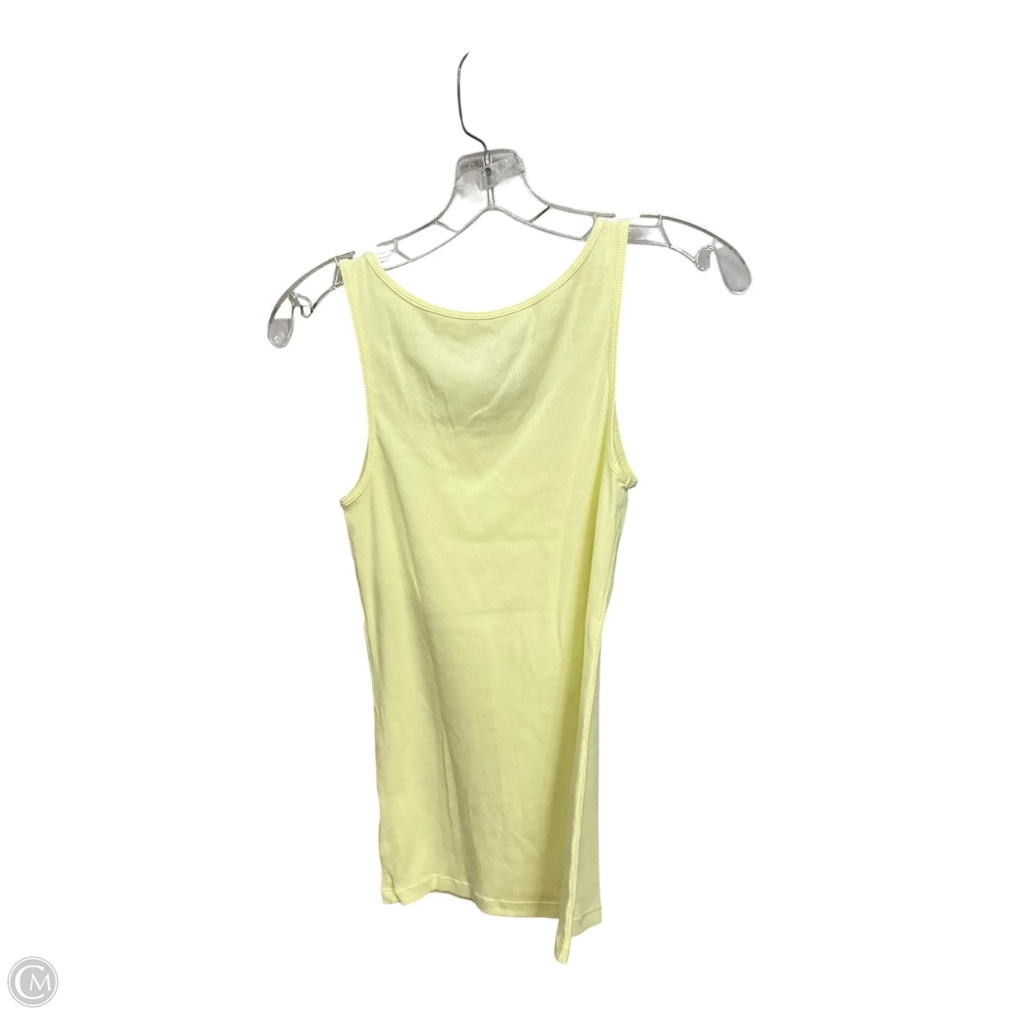 Tank Top By Gap In Yellow, Size: M