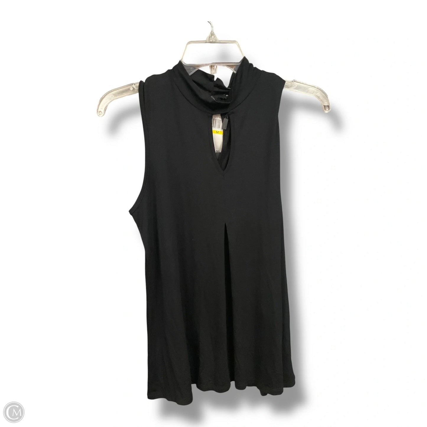 Top Sleeveless By Cable And Gauge In Black, Size: M