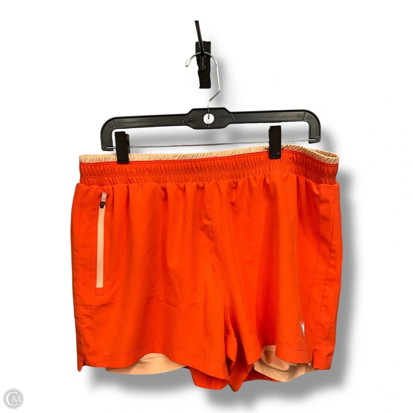 Athletic Shorts By Clothes Mentor In Orange, Size: Xl