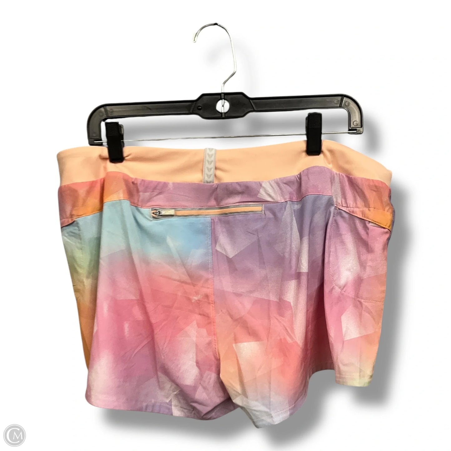 Athletic Shorts By Clothes Mentor In Rainbow Print, Size: Xl