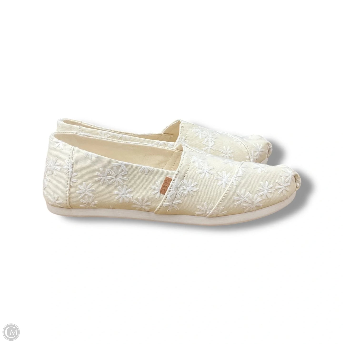 Shoes Flats By Toms In Floral Print, Size: 8