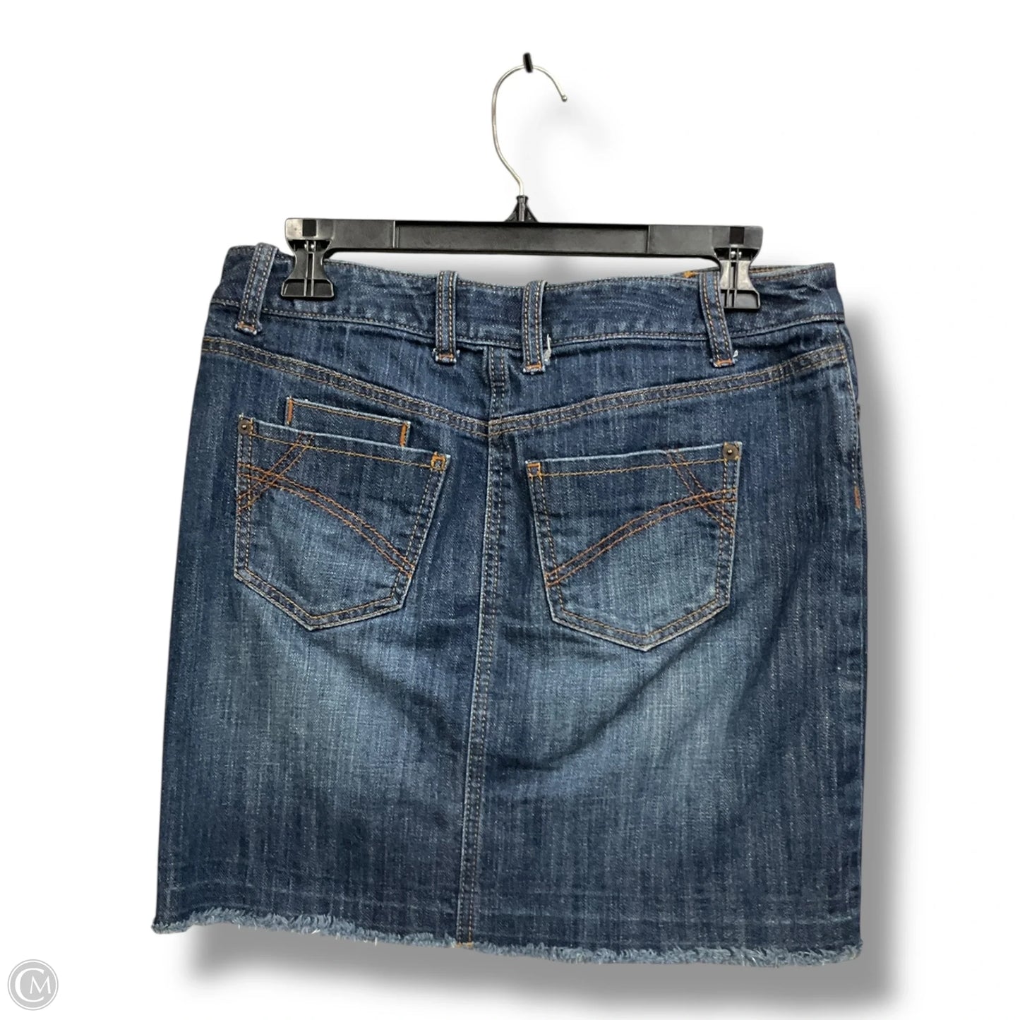 Skirt Mini & Short By Loft In Blue Denim, Size: Xs