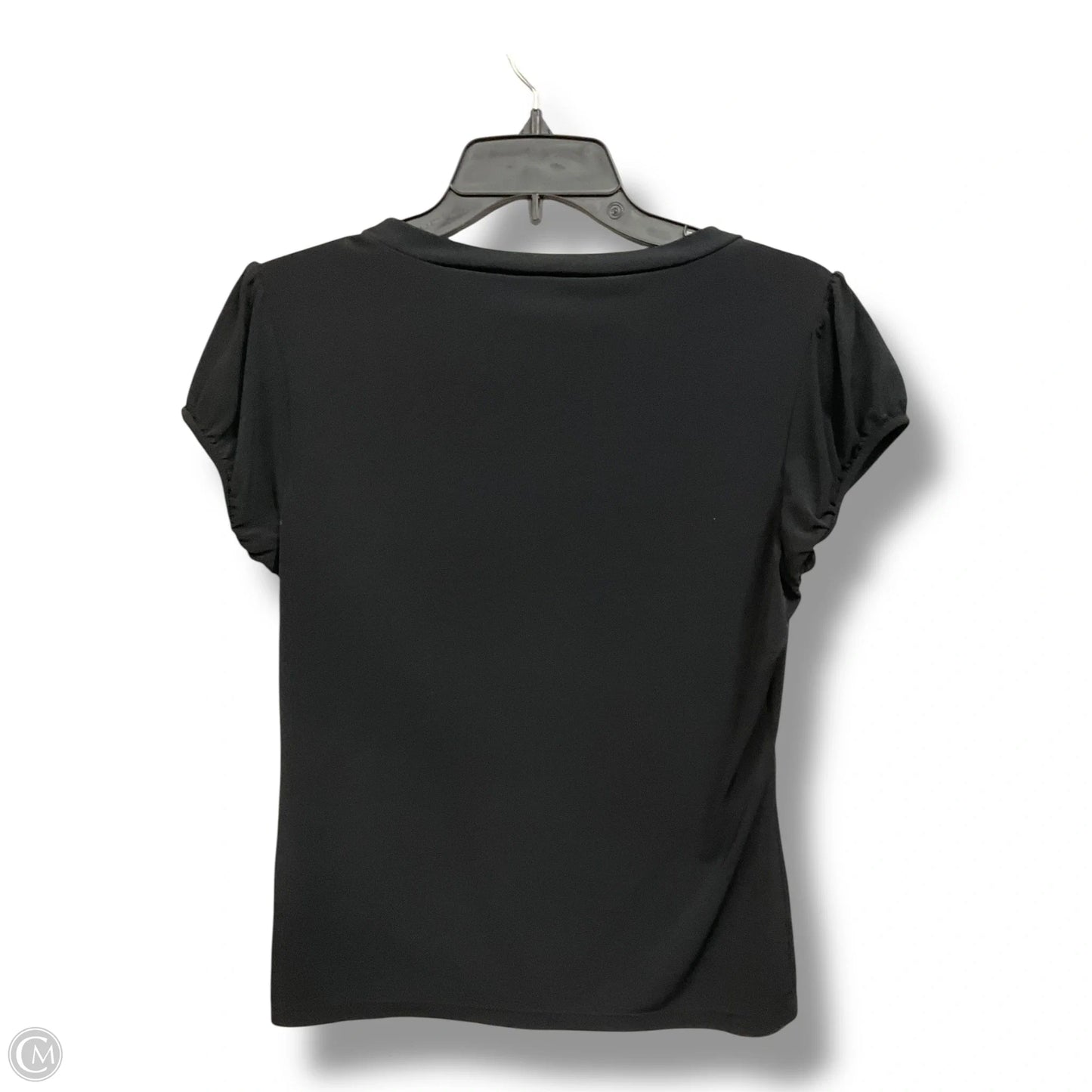 Top Short Sleeve By Worthington In Black, Size: M