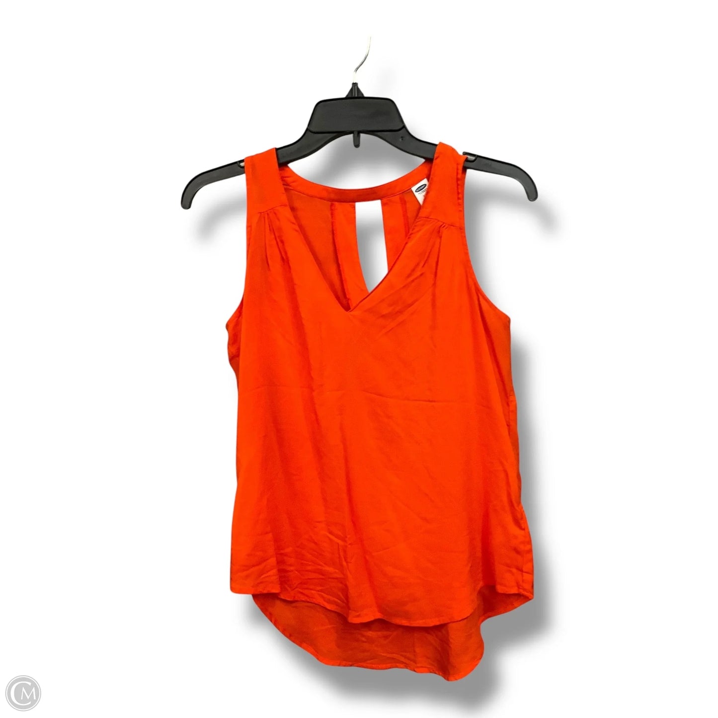 Top Sleeveless By Old Navy In Orange, Size: Xs
