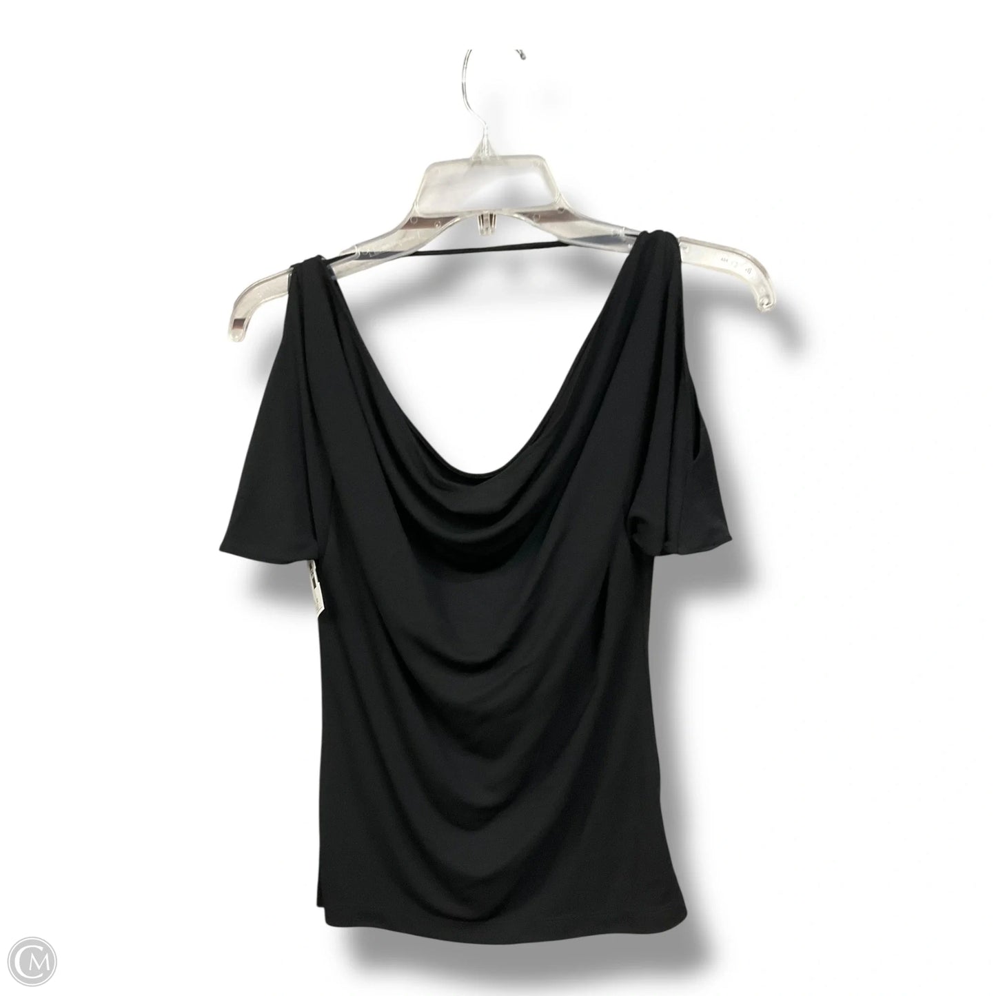 Top Short Sleeve By New York And Co In Black, Size: Xs