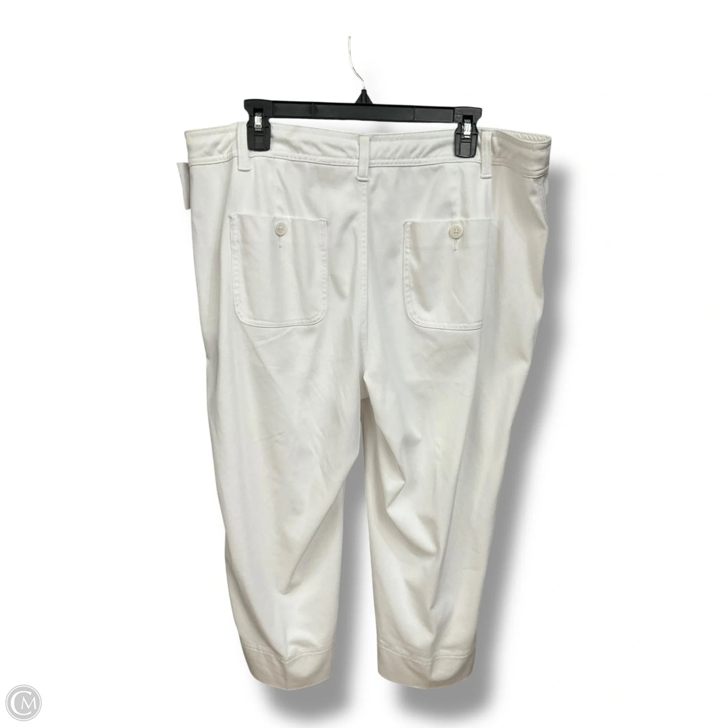 Pants Lounge By Coldwater Creek In White, Size: 18