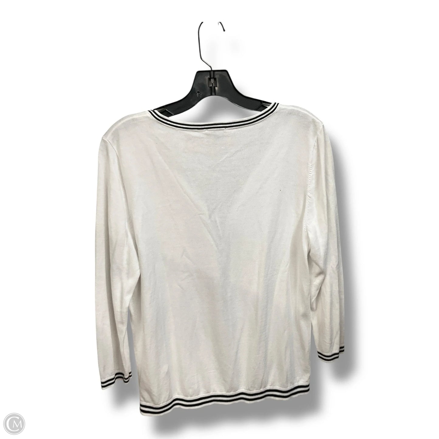 Cardigan By Talbots In White, Size: L