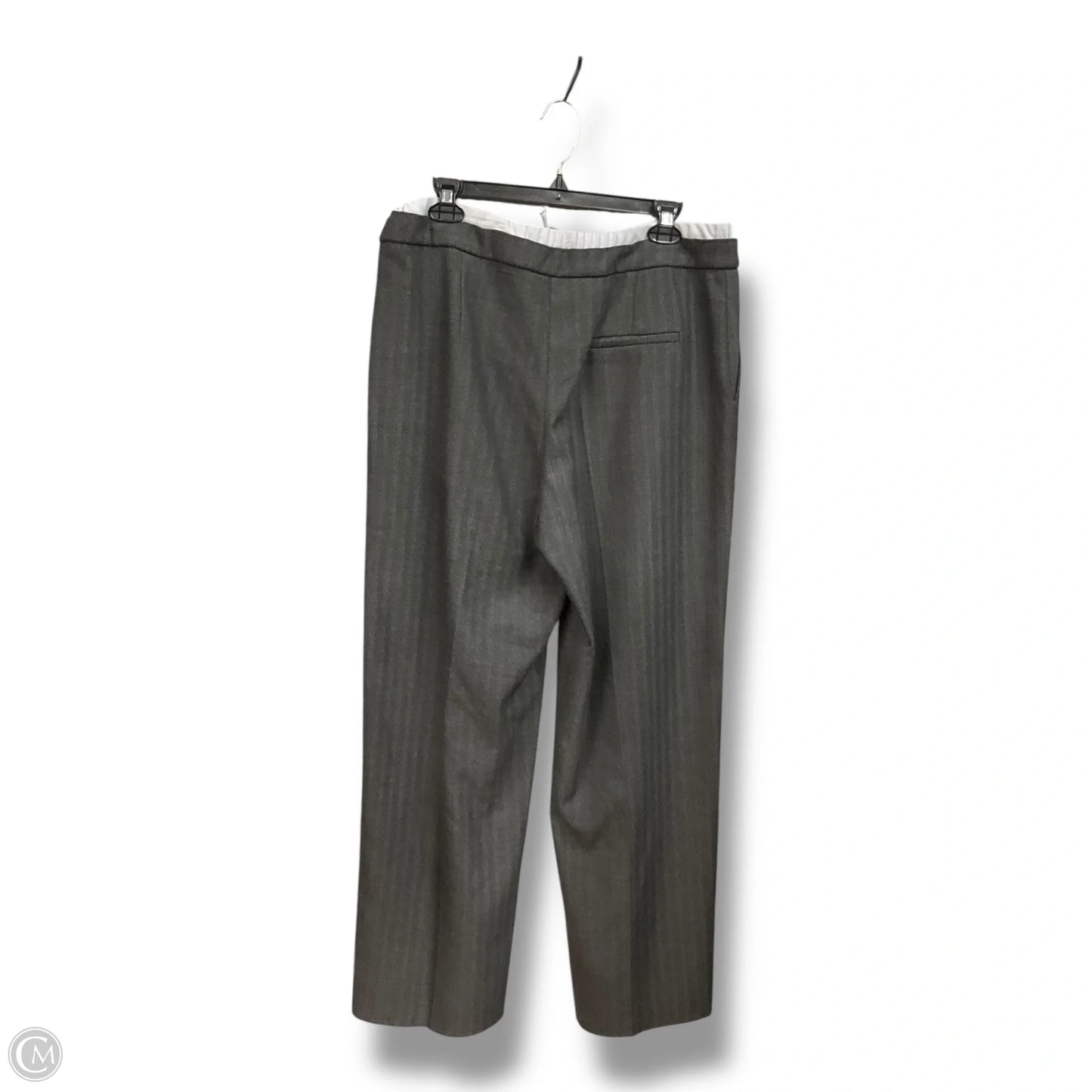 Pants Wide Leg By Zara In Grey, Size: 16