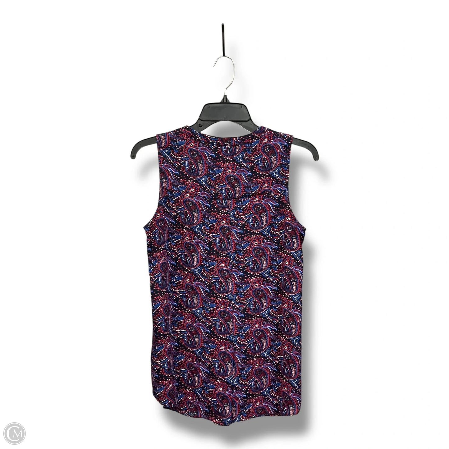 Top Sleeveless By Daniel Rainn In Paisley Print, Size: Xs