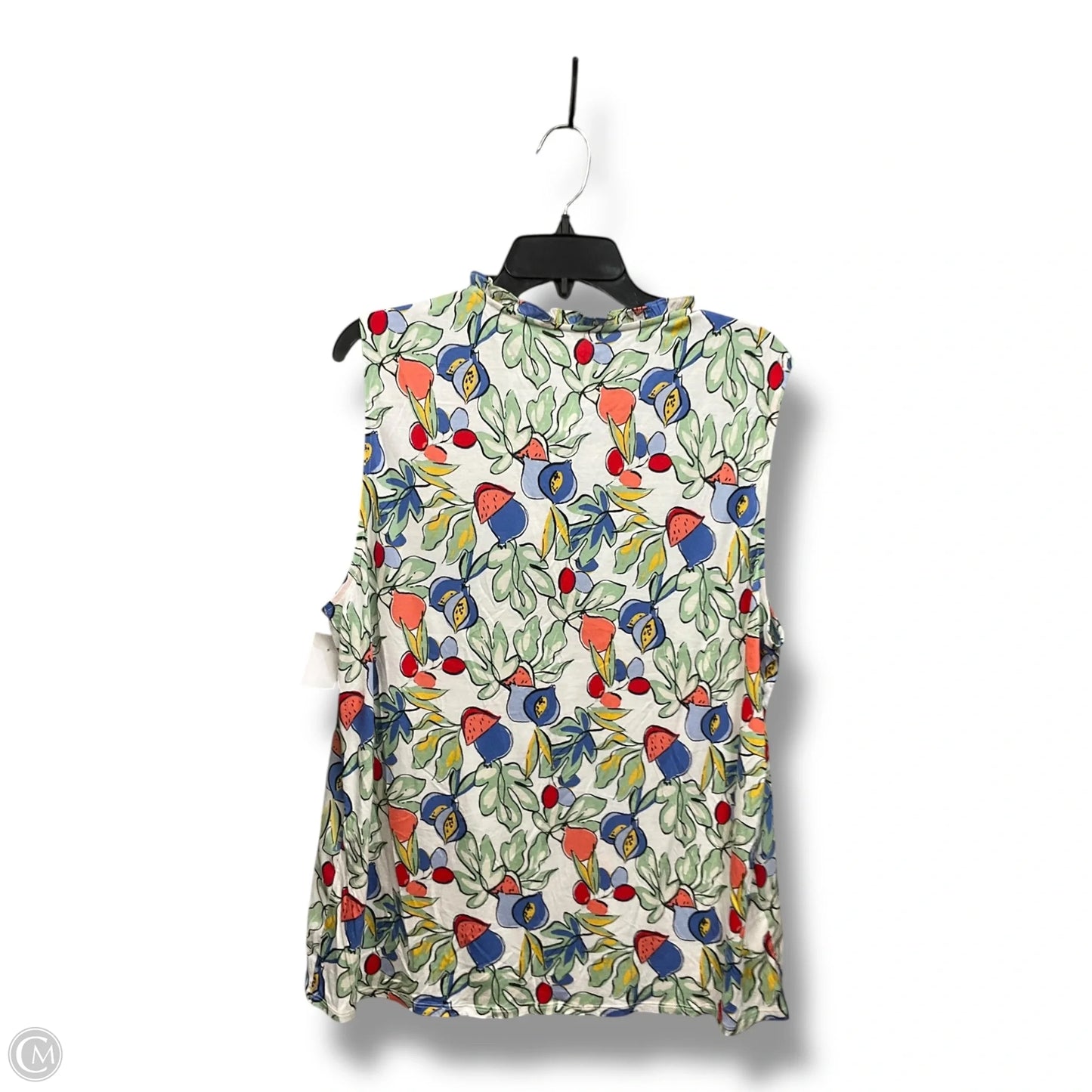 Top Sleeveless By Loft In Multi-colored, Size: Xl
