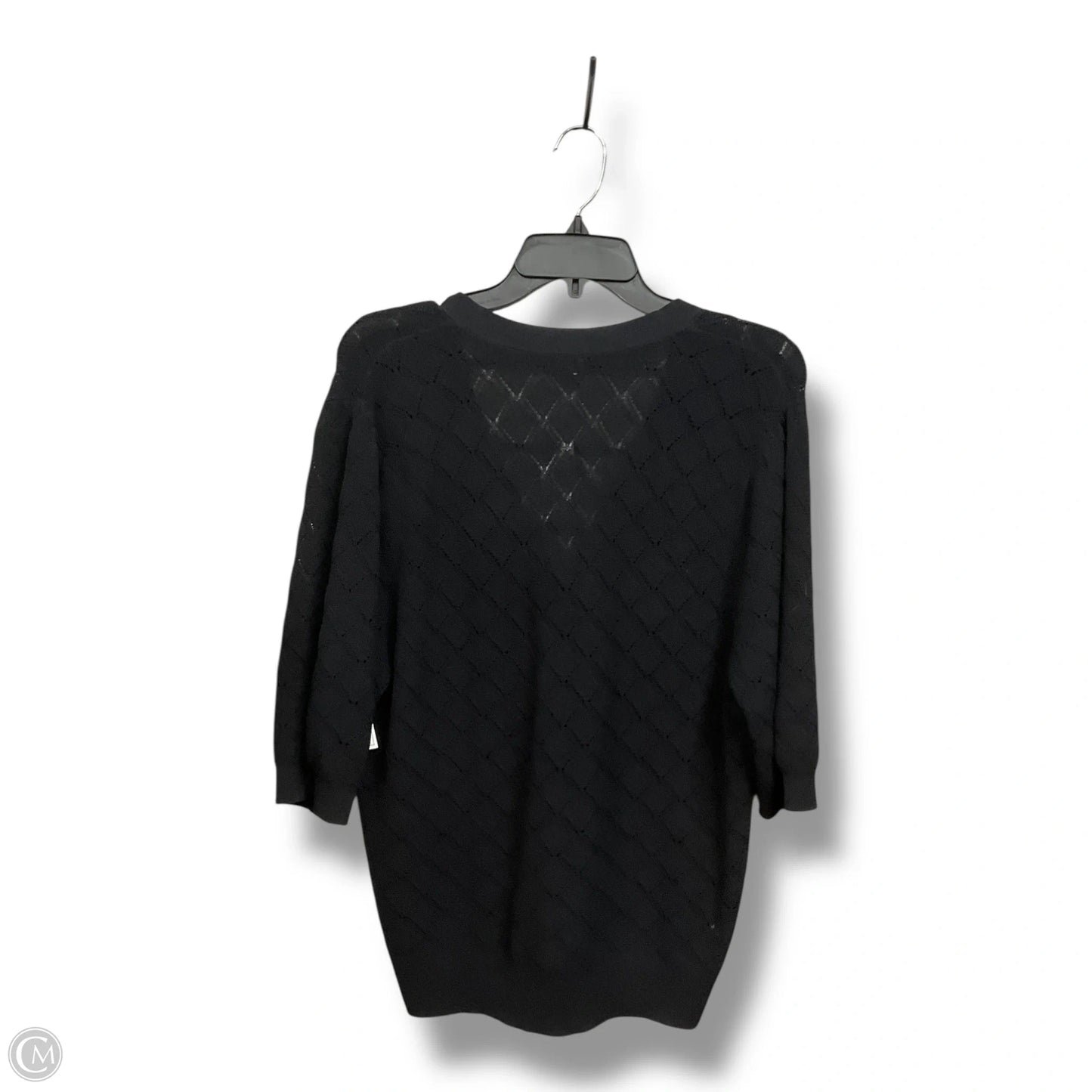 Cardigan By Ann Taylor In Black, Size: Xl