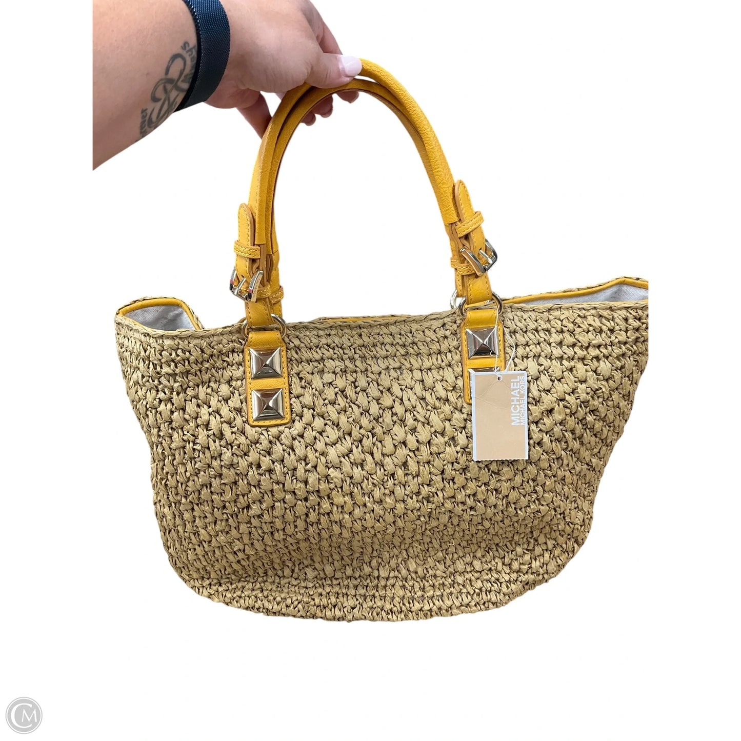 Handbag Designer By Michael Kors, Size: Large