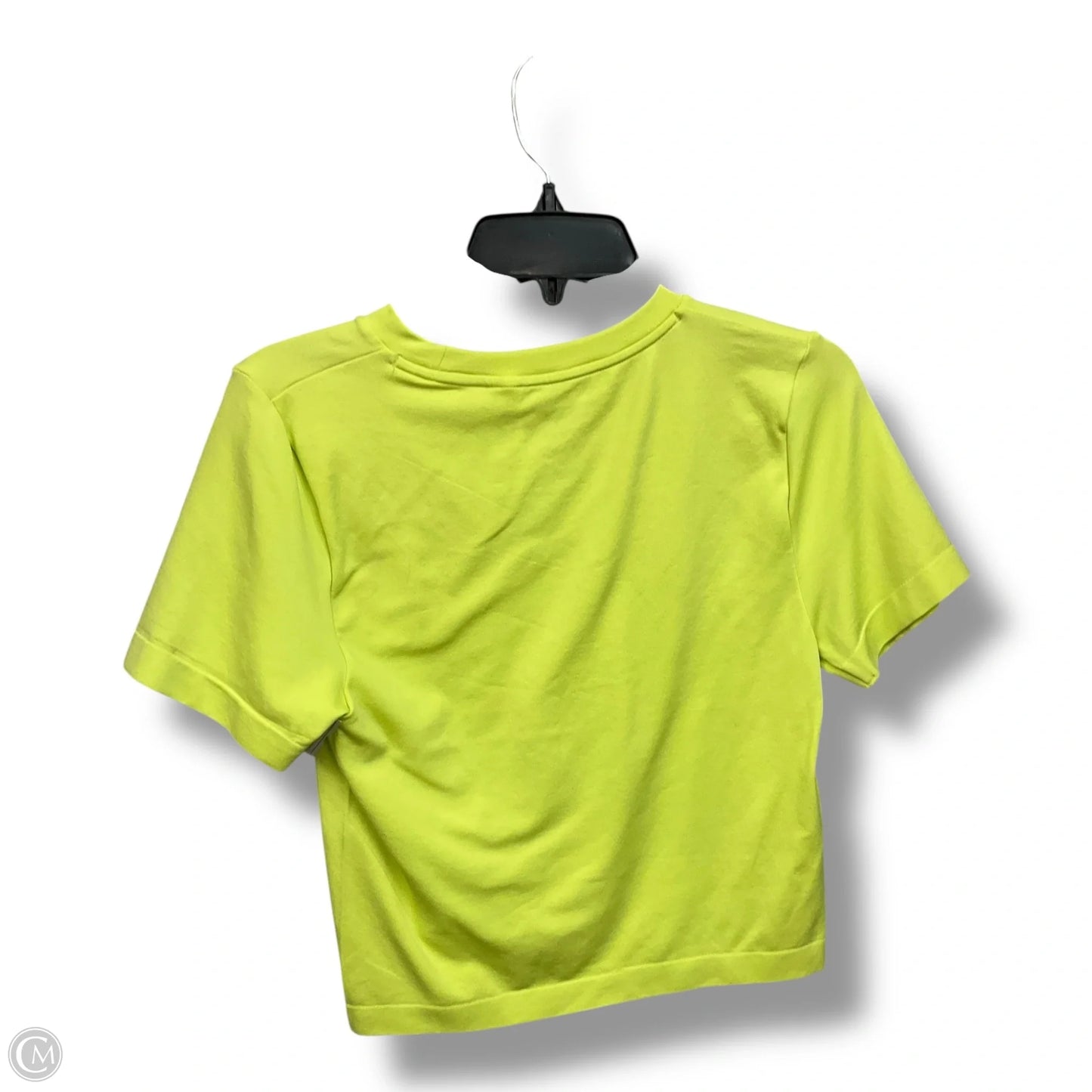 Top Short Sleeve Basic By A New Day In Yellow, Size: L