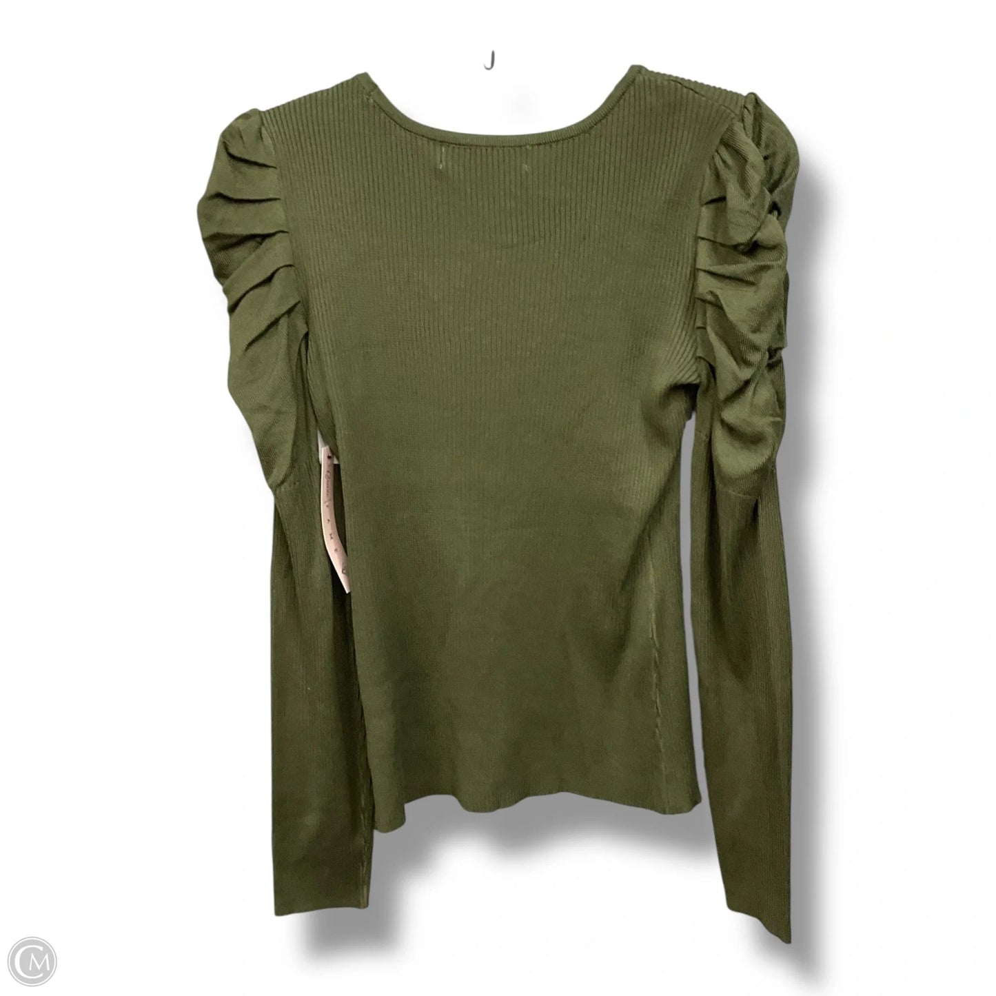Top Long Sleeve By Clothes Mentor In Green, Size: L