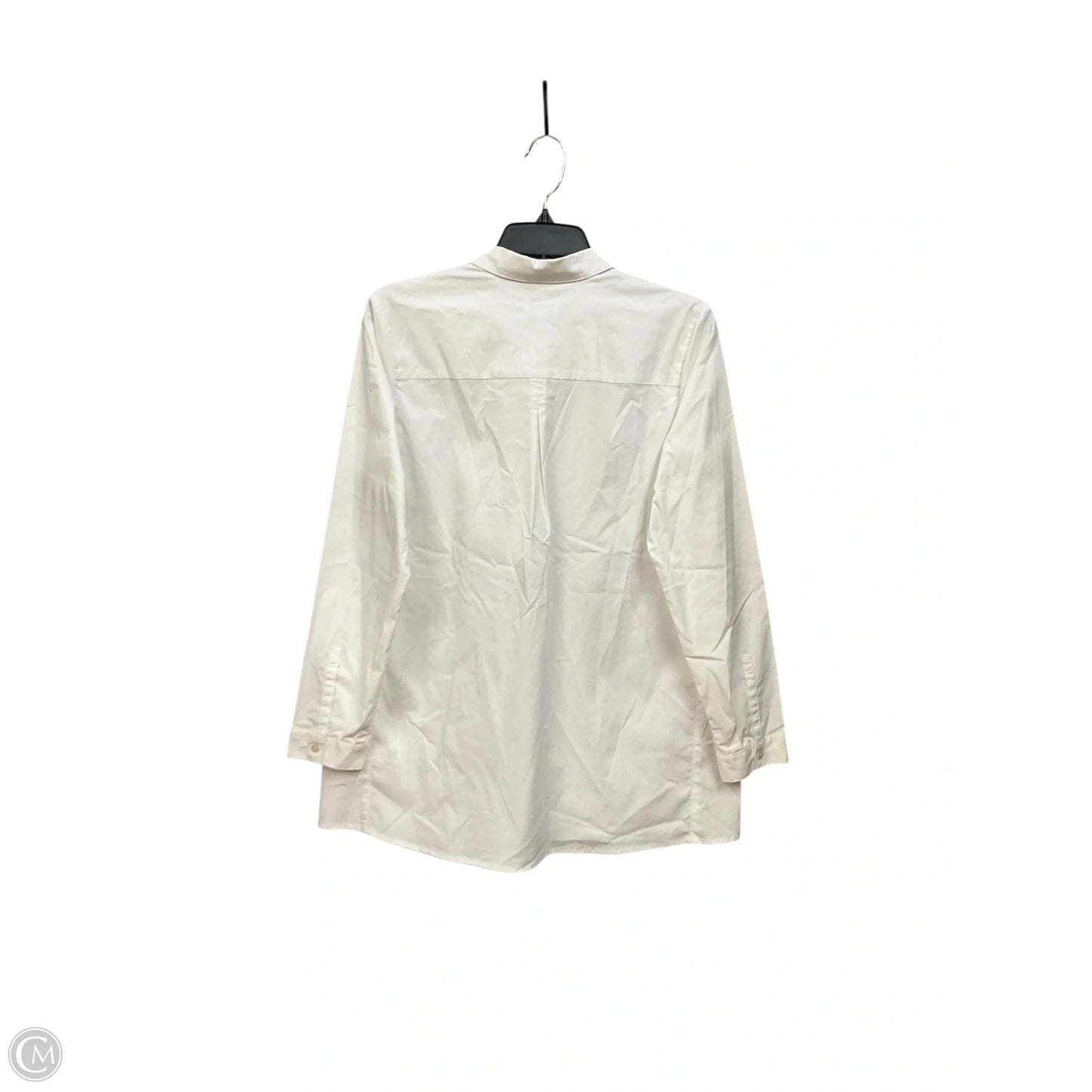 Blouse Long Sleeve By J. Jill In White, Size: S