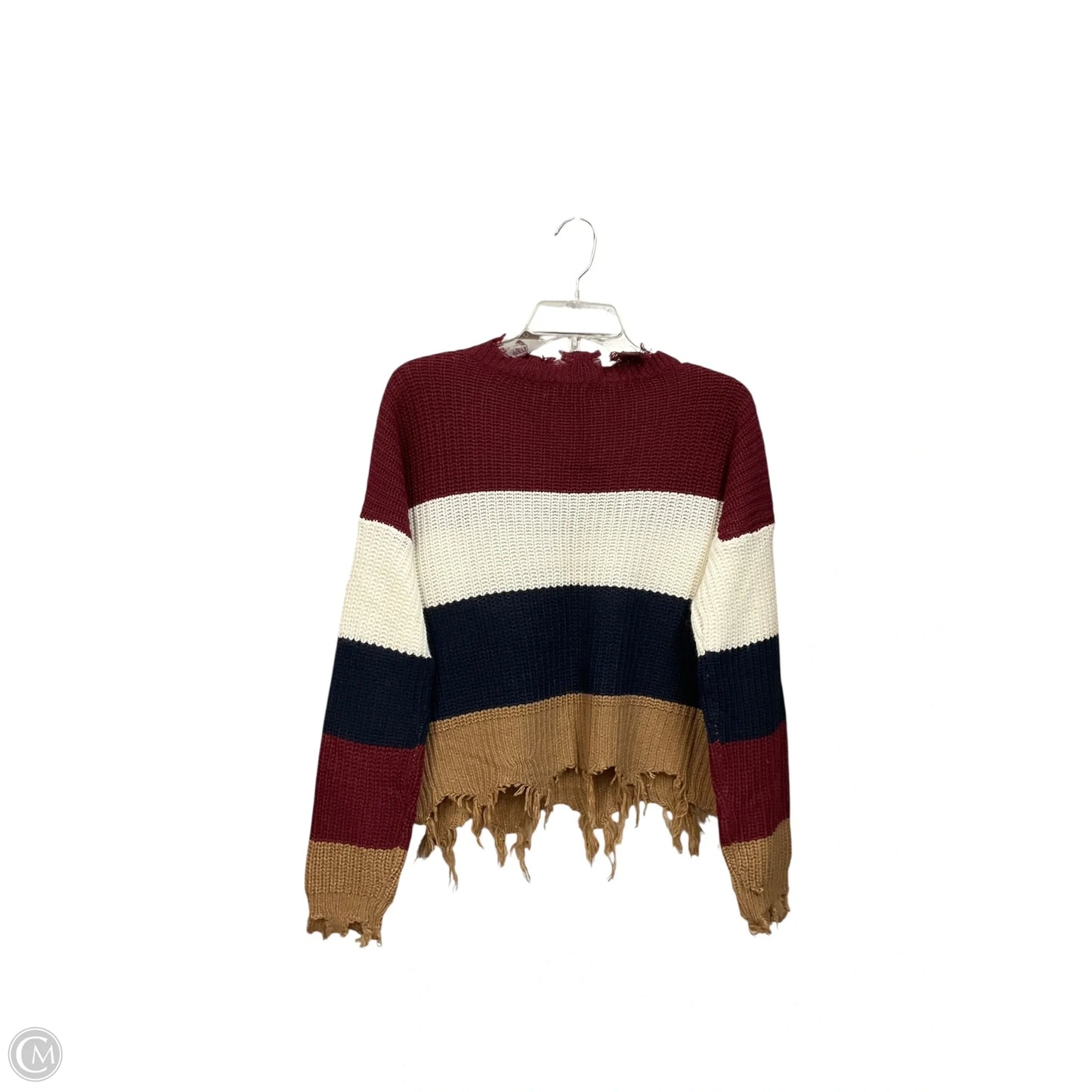 Sweater By Clothes Mentor In Multi-colored, Size: L