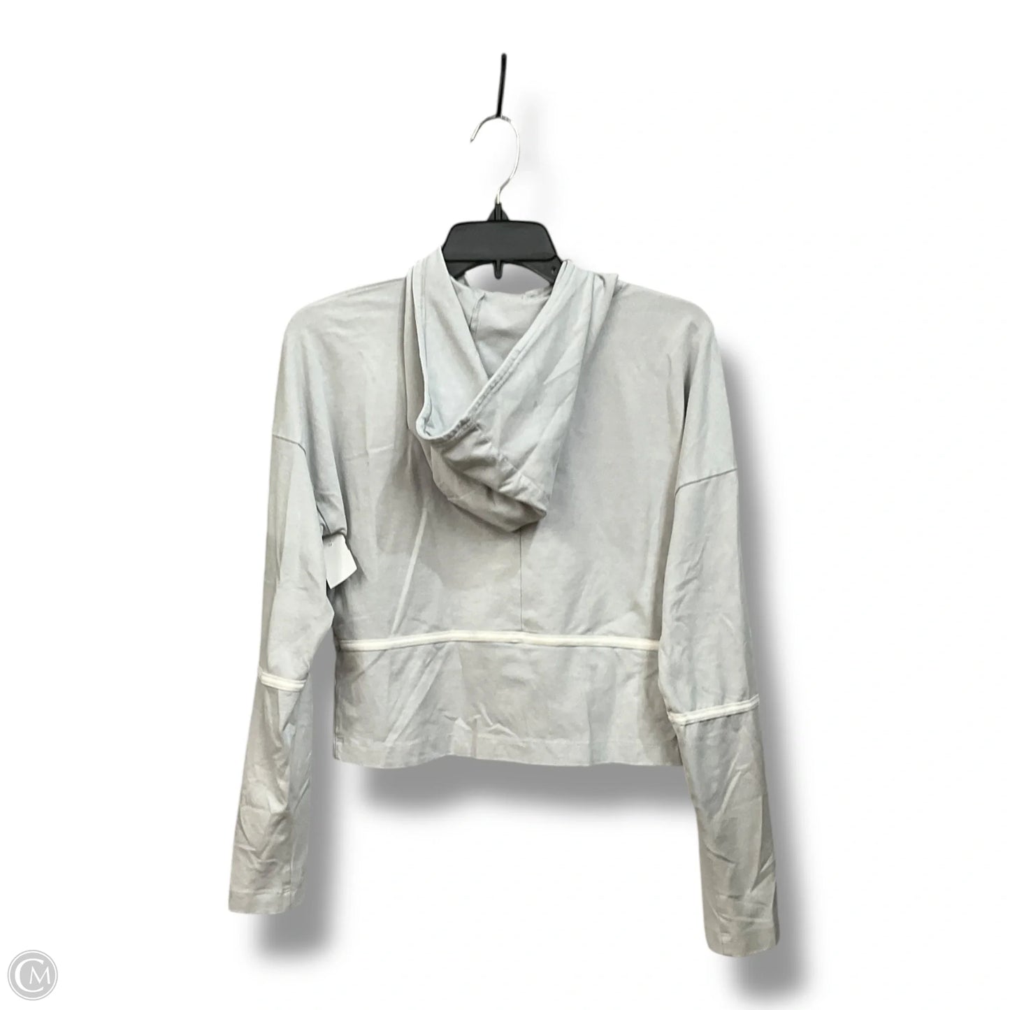 Athletic Jacket By Under Armour In Grey, Size: S