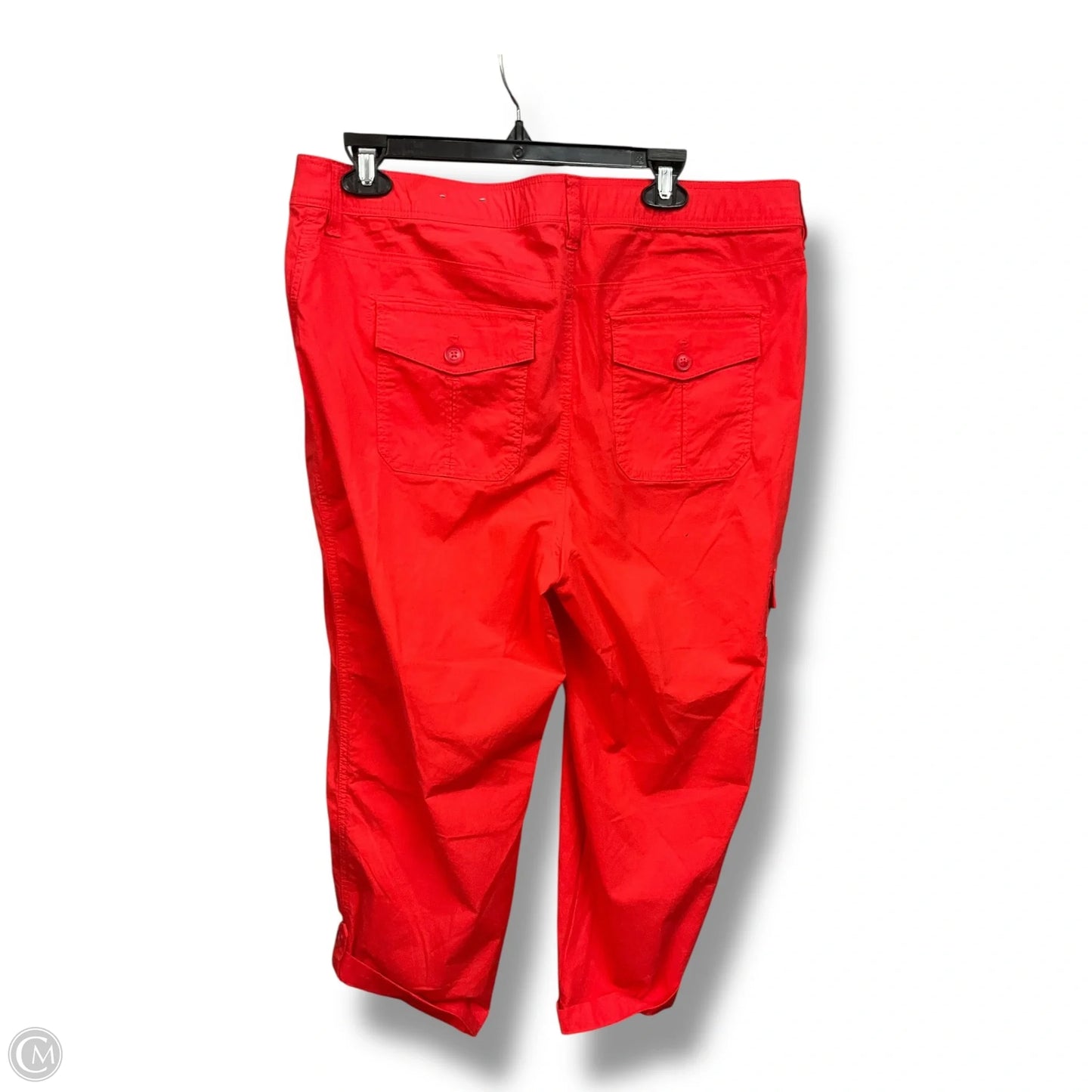 Capris By Chicos In Red, Size: 14