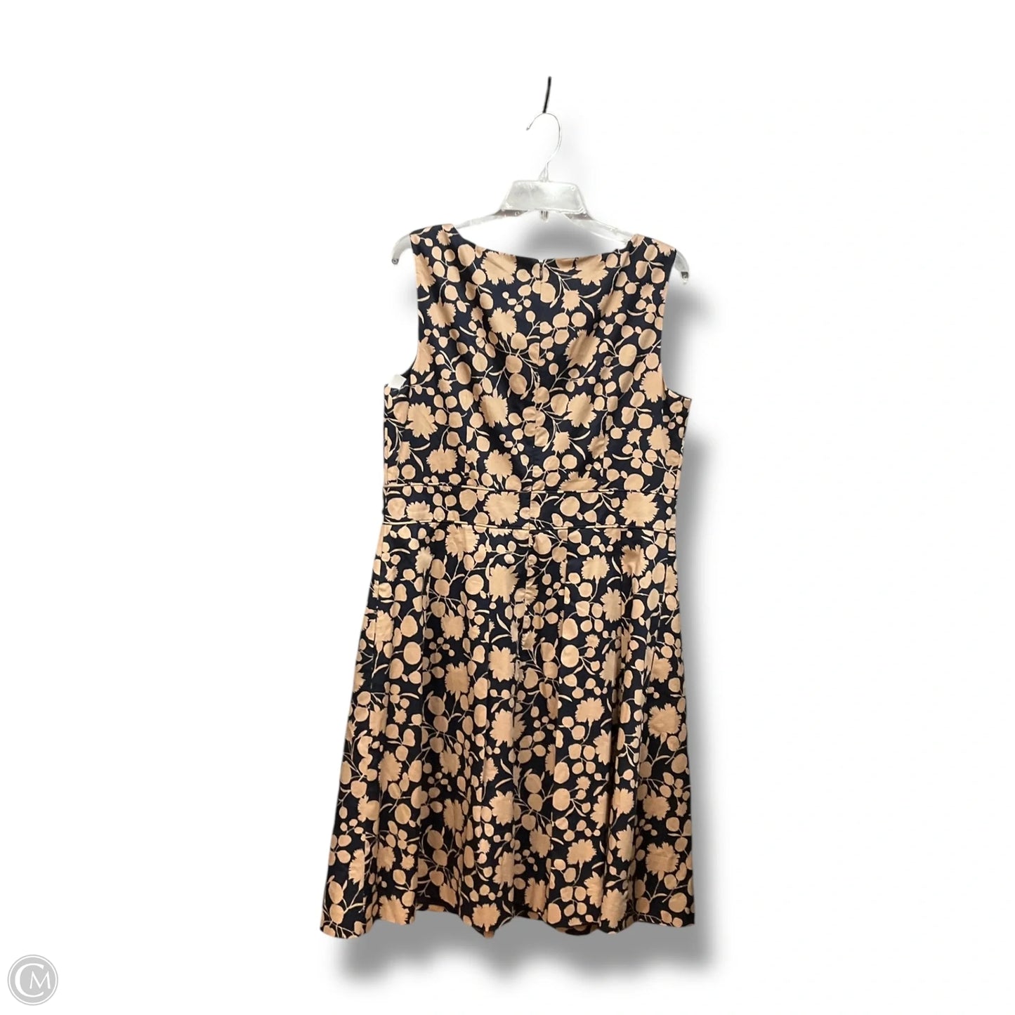Dress Casual Short By Talbots In Blue & Tan, Size: L
