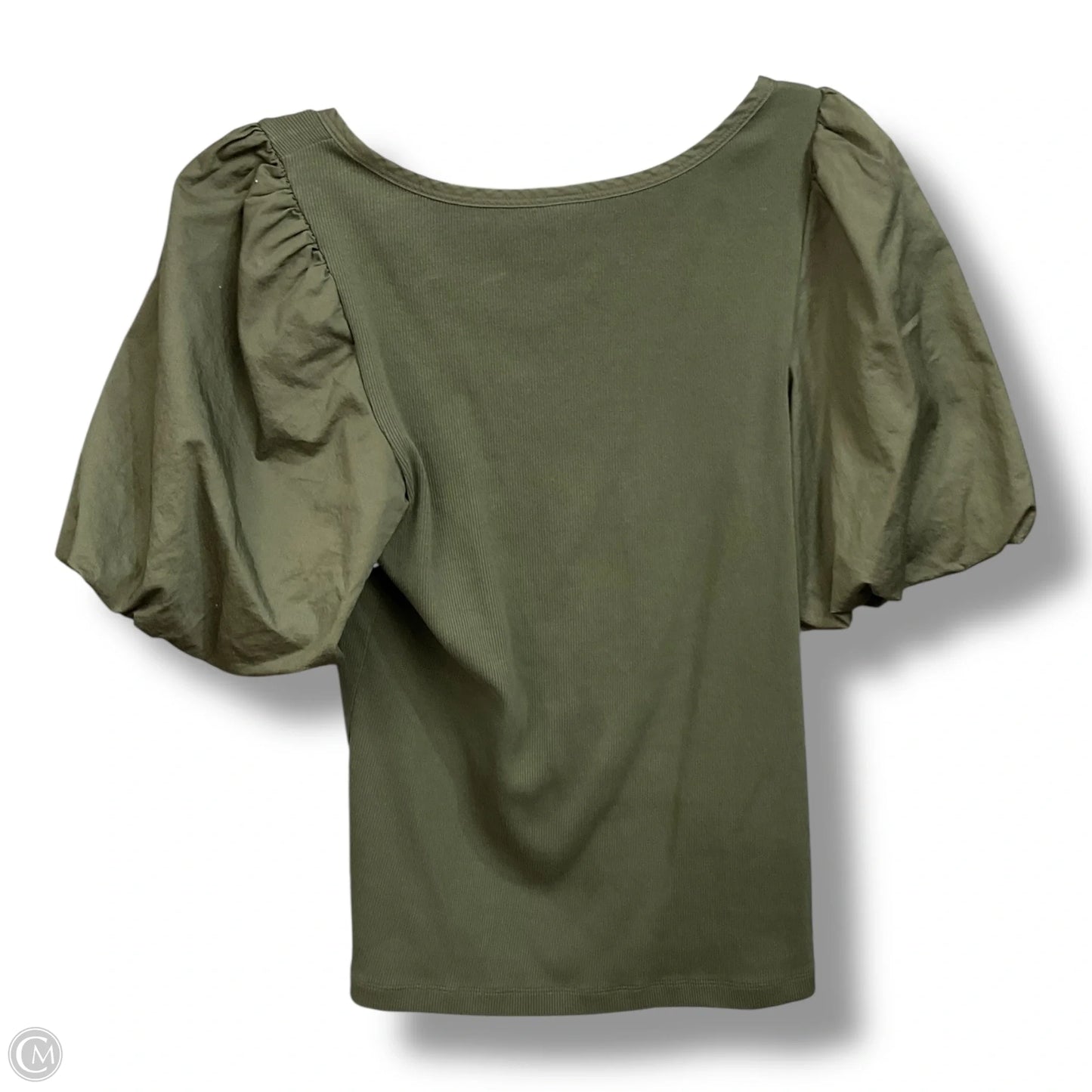 Top Short Sleeve By Old Navy In Green, Size: L