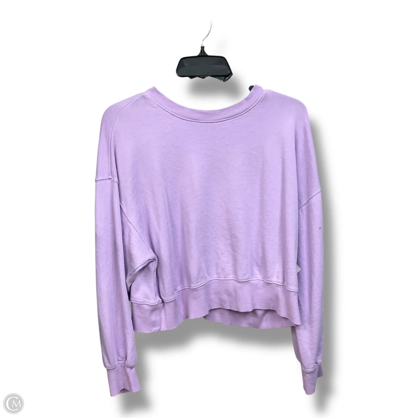 Sweatshirt Crewneck By Old Navy In Purple, Size: M