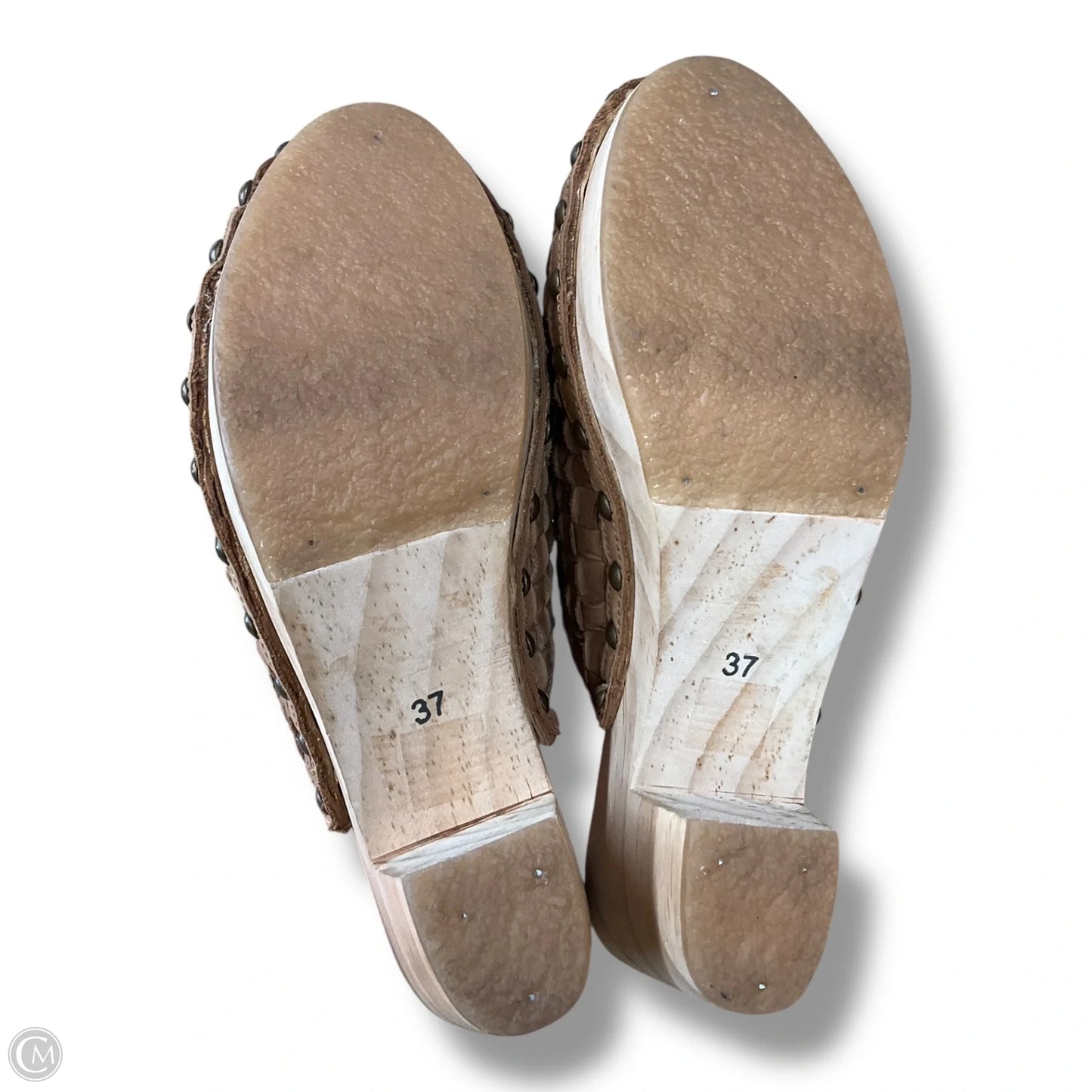 Shoes Heels Block By Free People In Tan, Size: 6.5