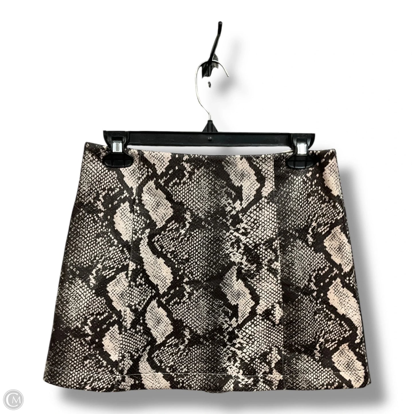 Skirt Mini & Short By Urban Outfitters In Snakeskin Print, Size: S