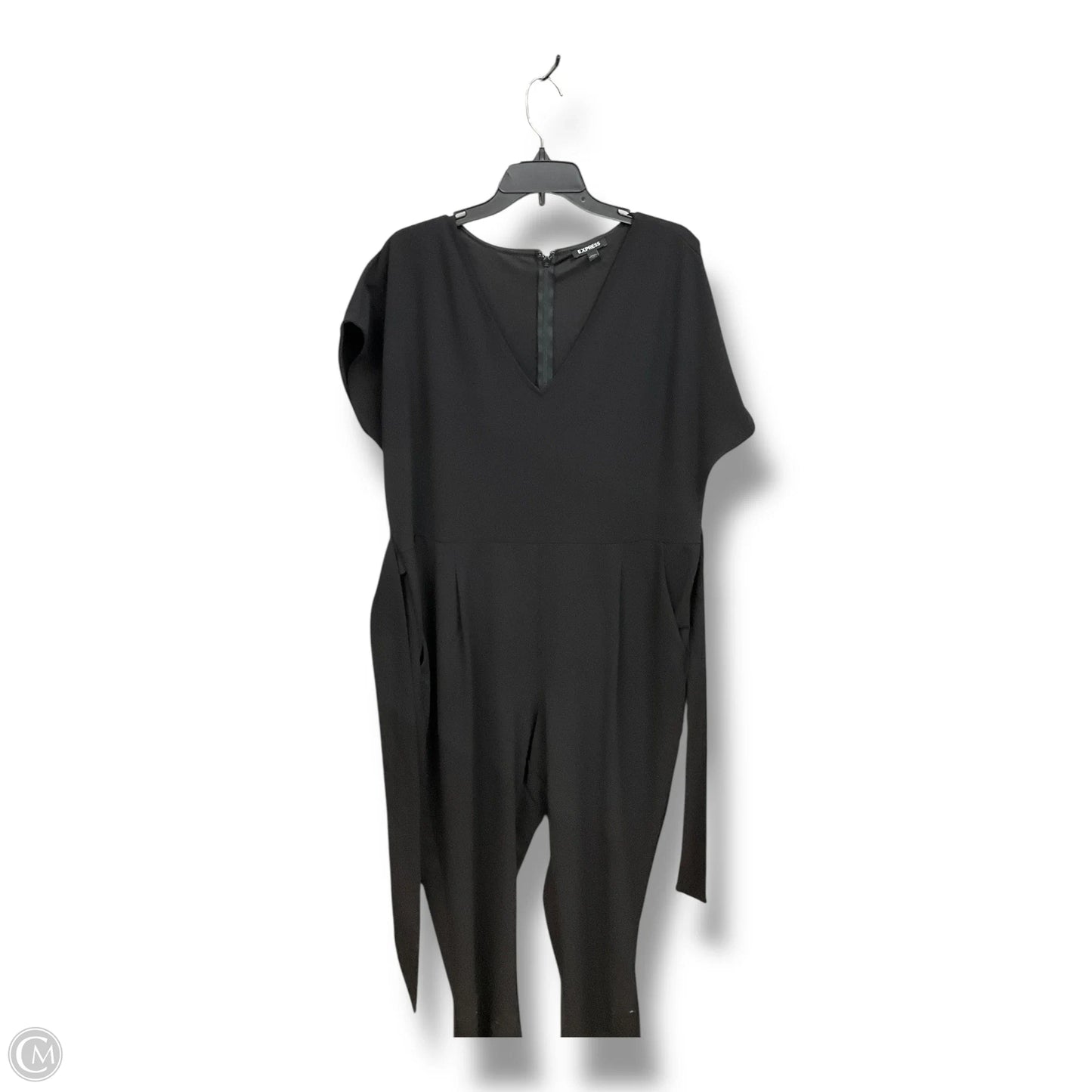 Jumpsuit By Express In Black, Size: Xl