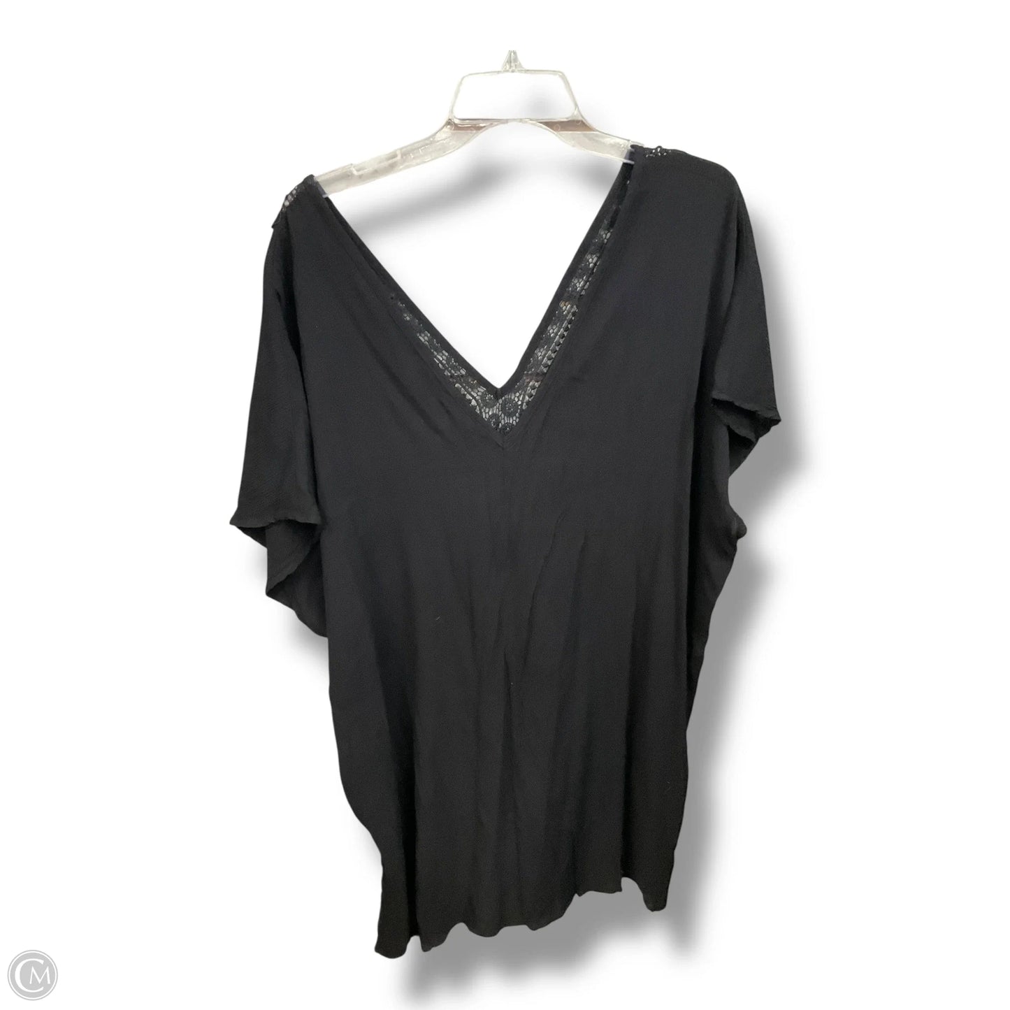 Swimwear Cover-up By Kona Sol In Black, Size: Xl
