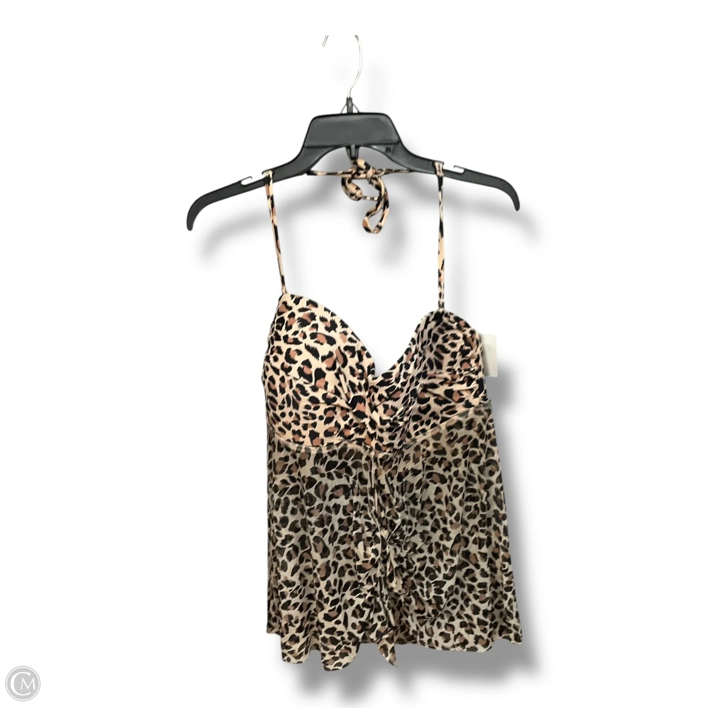 Swimsuit Top By Kona Sol In Animal Print, Size: Xl