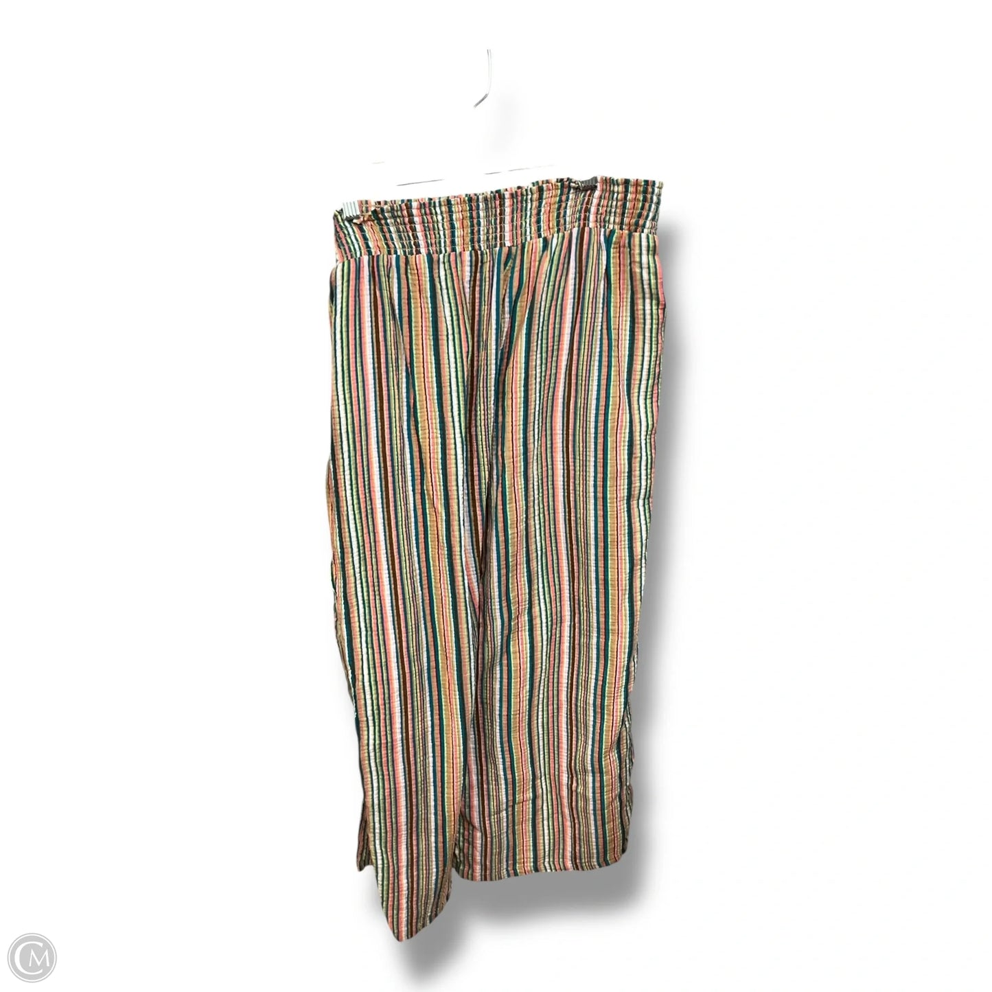 Pants Wide Leg By Joyspun In Striped Pattern, Size: 20