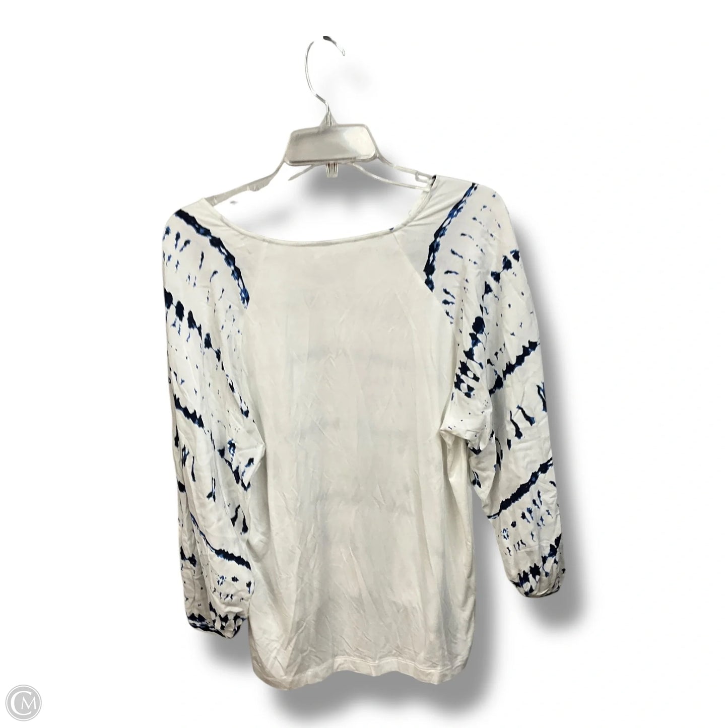 Top 3/4 Sleeve By Clothes Mentor In Tie Dye Print, Size: S