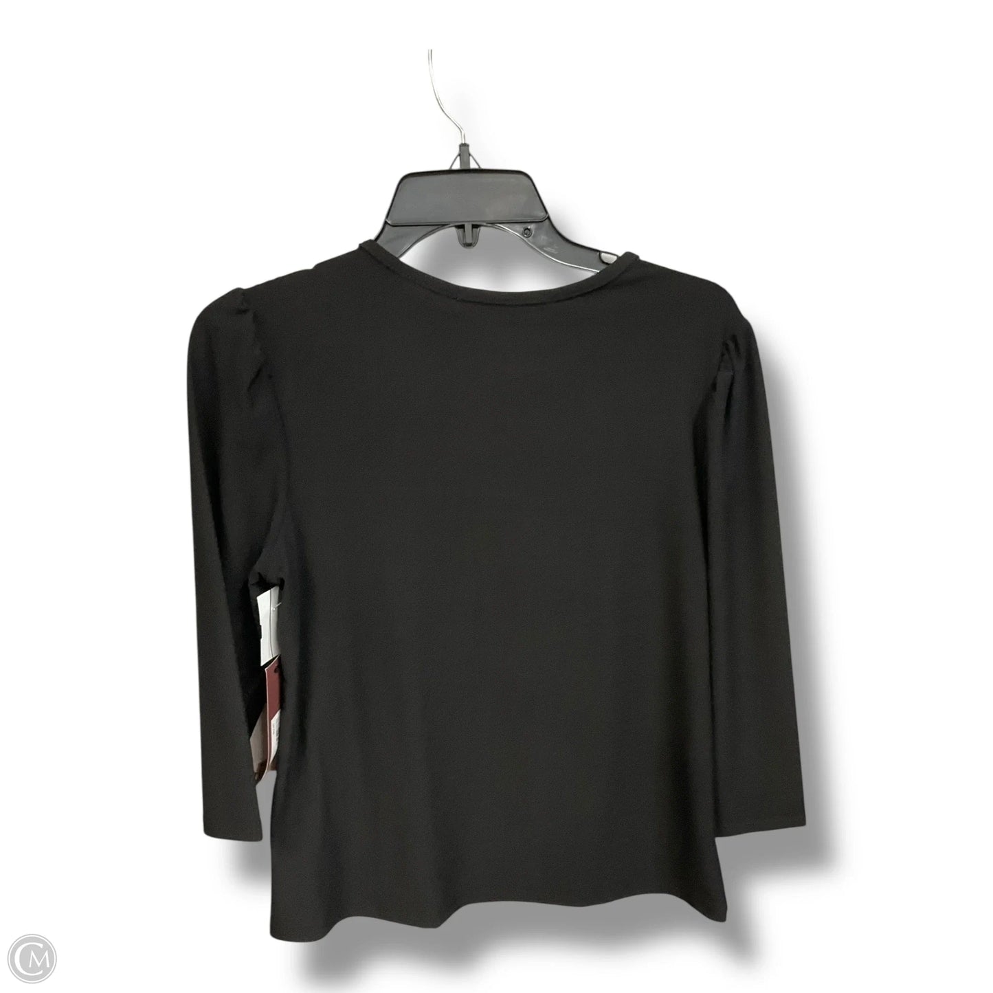 Top Long Sleeve By Clothes Mentor In Black, Size: S
