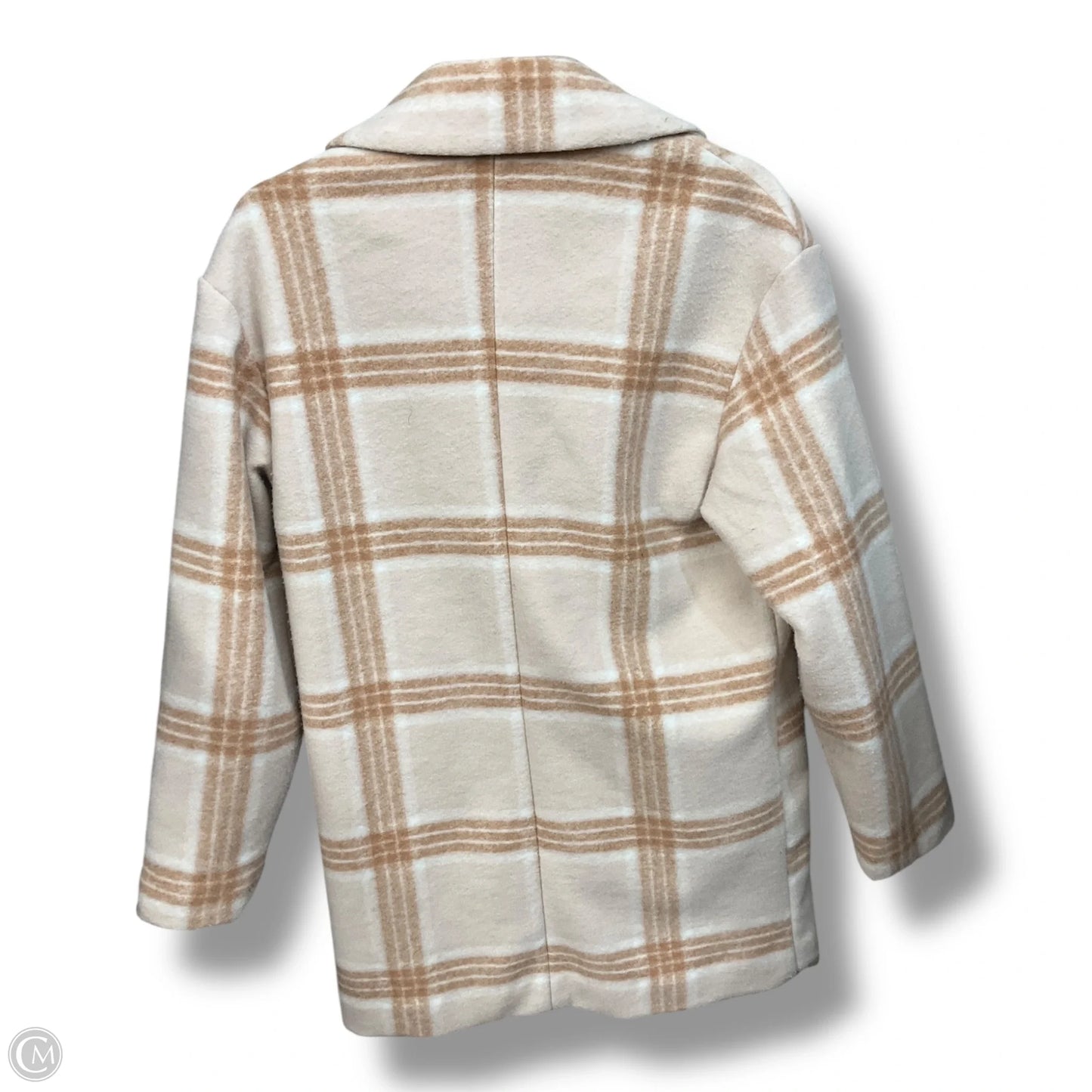 Jacket Shirt By Time And Tru In Plaid Pattern, Size: Xs