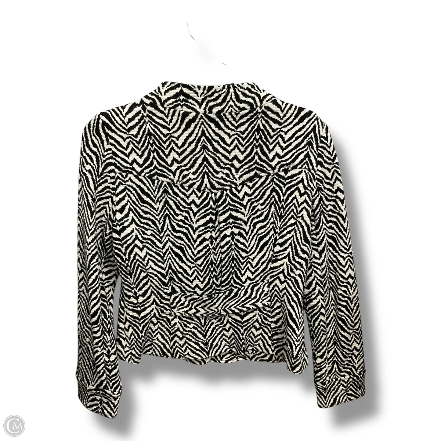 Jacket Other By Eci In Zebra Print, Size: M
