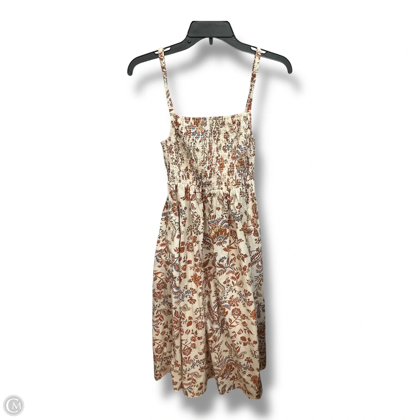 Dress Casual Midi By Old Navy In Paisley Print, Size: S